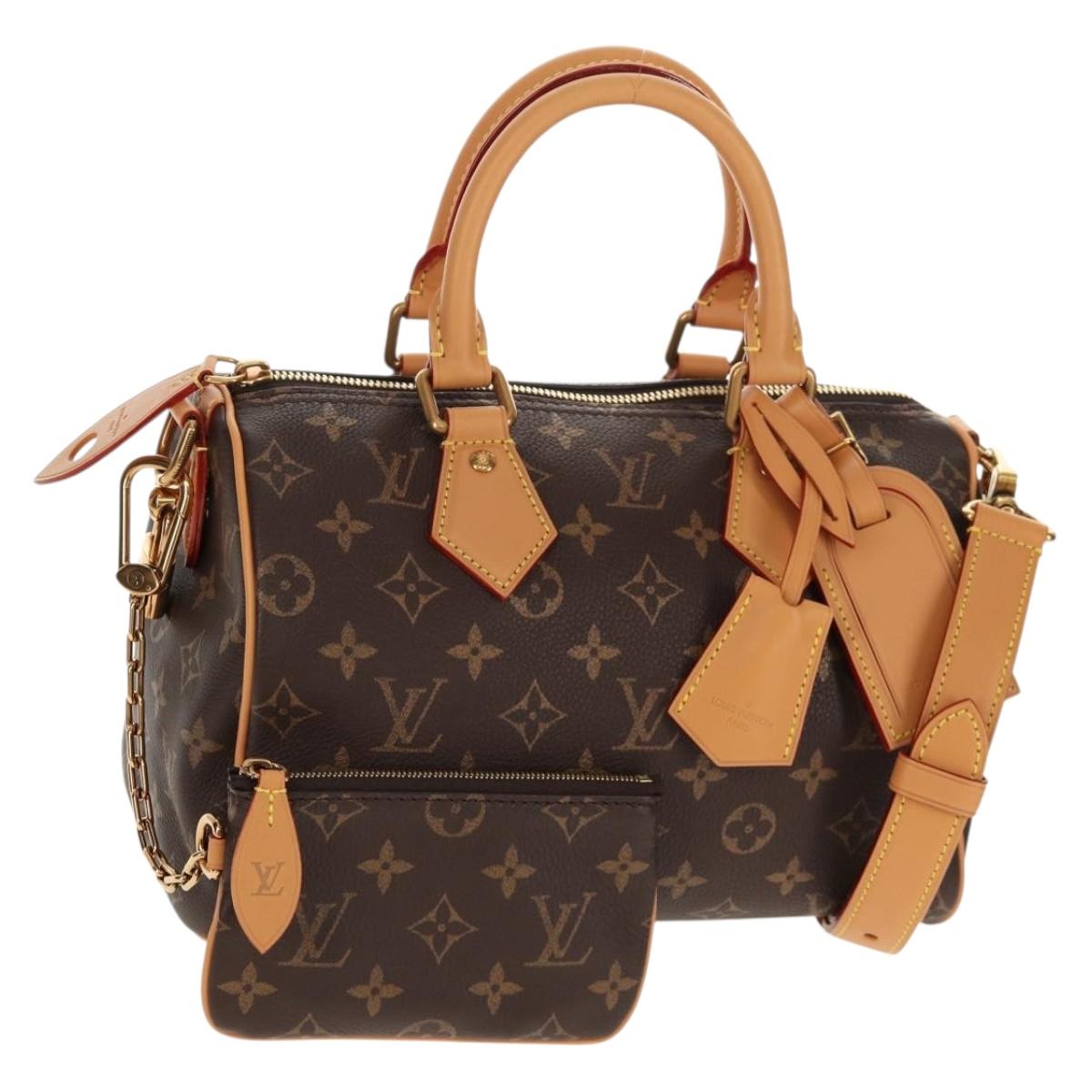 LOUIS VUITTON Monogram Speedy P9 Bandouliere 25 Hand Bag M24443 LV Auth 140686SM