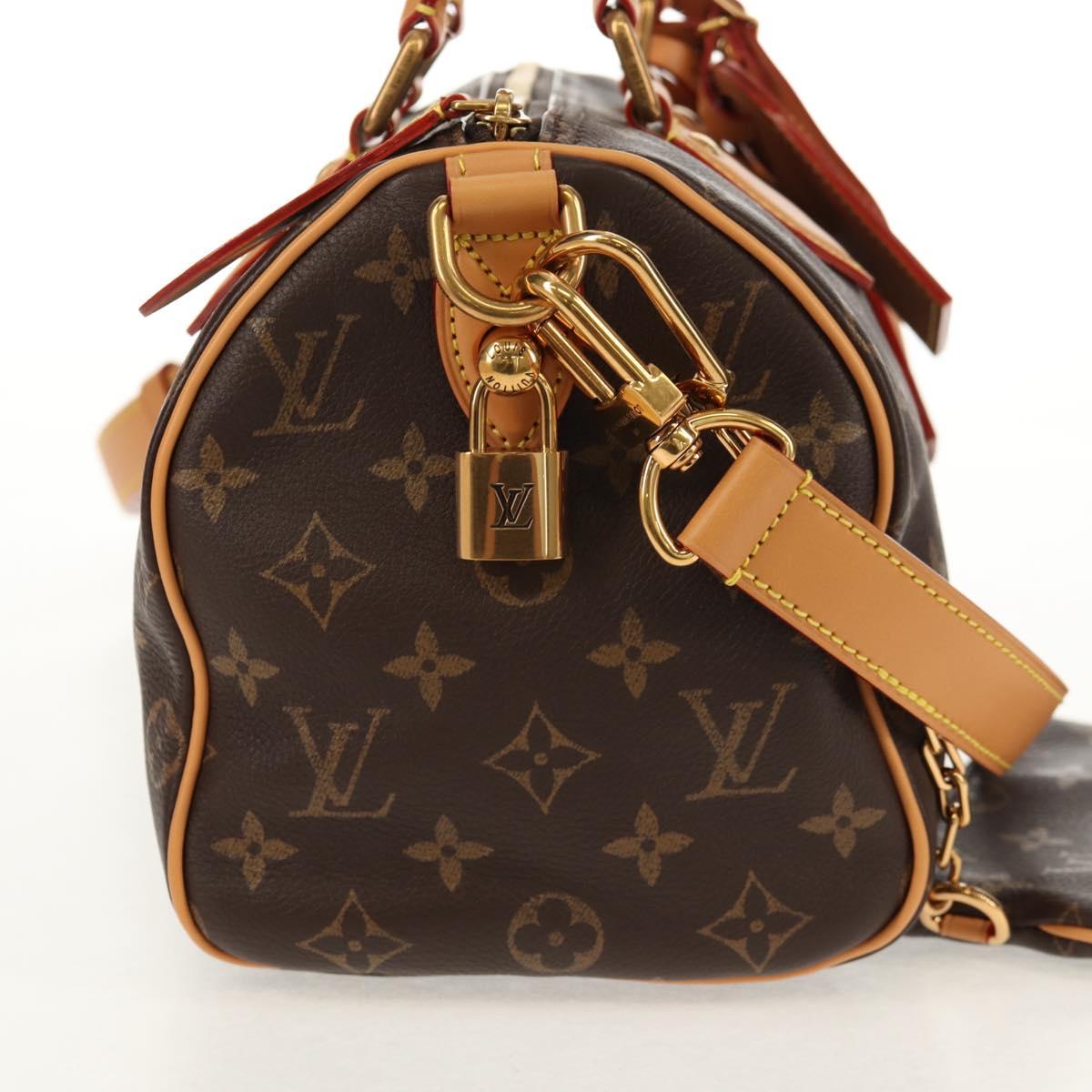 LOUIS VUITTON Monogram Speedy P9 Bandouliere 25 Hand Bag M24443 LV Auth 140686SM
