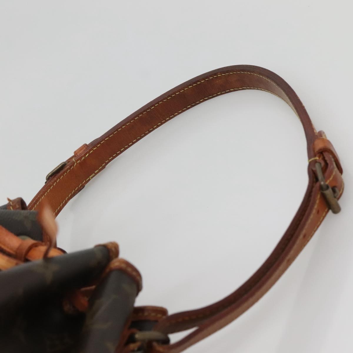 LOUIS VUITTON Monogram Petit Noe Shoulder Bag M42226 LV Auth 140701