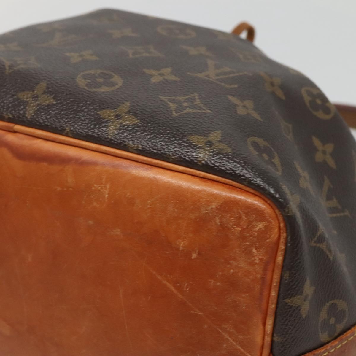 LOUIS VUITTON Monogram Petit Noe Shoulder Bag M42226 LV Auth 140703
