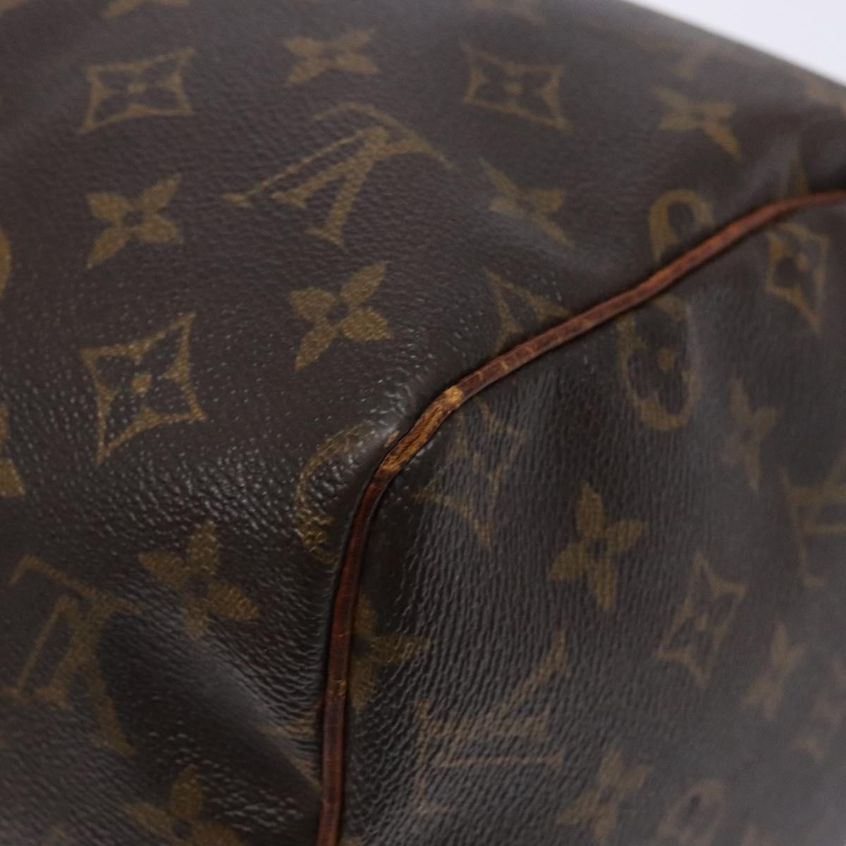 LOUIS VUITTON Monogram Speedy 30 Hand Bag M41526 LV Auth 140706
