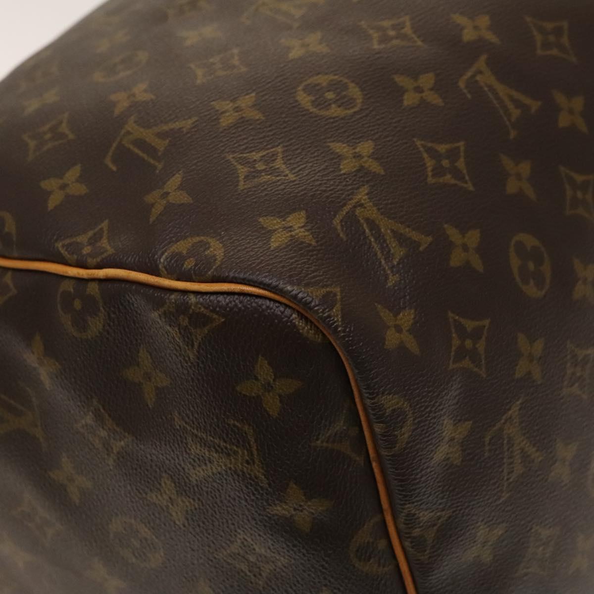 LOUIS VUITTON Monogram Keepall 55 Boston Bag M41424 LV Auth 140707
