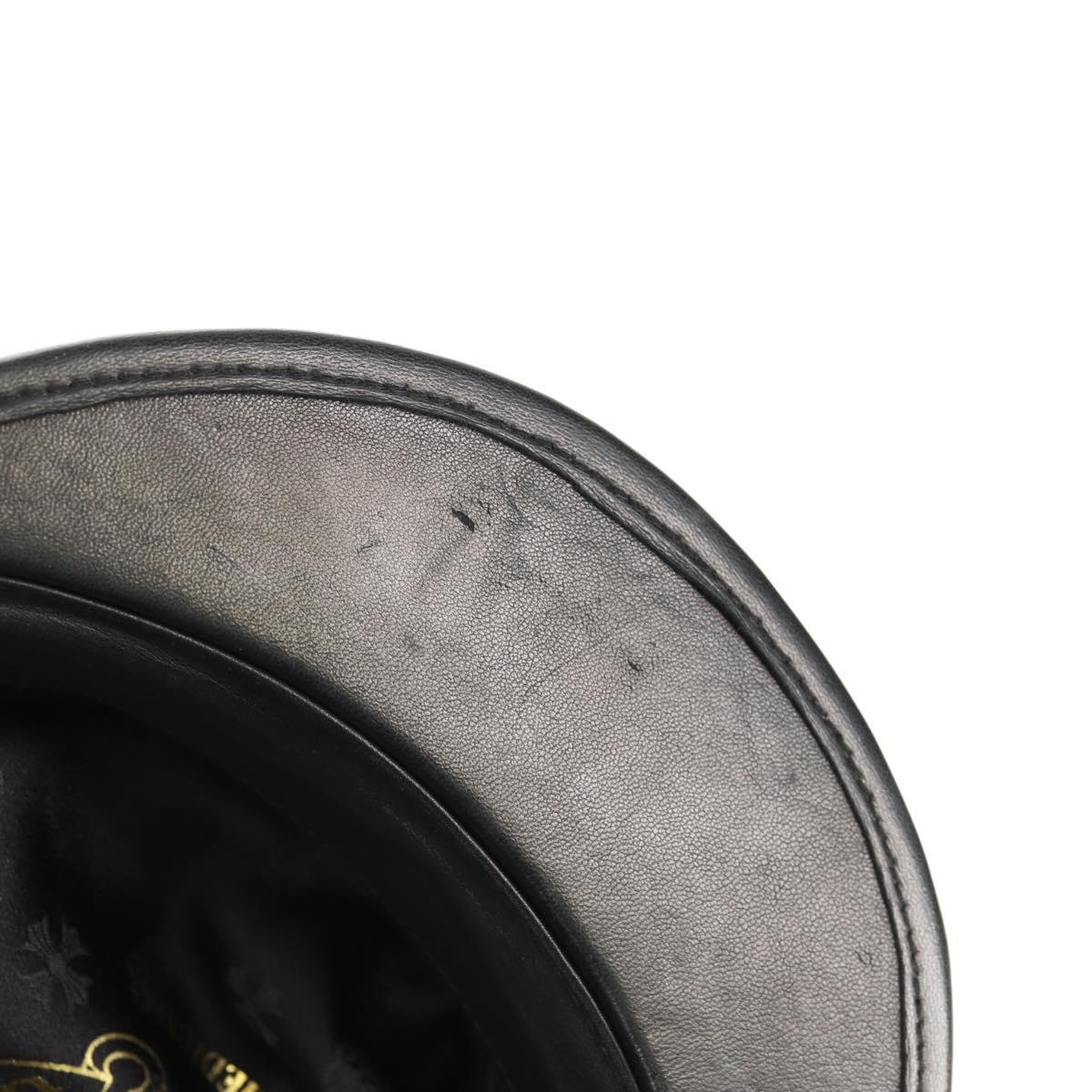 Chrome Hearts Marine Cap Wool Black Auth 140728M