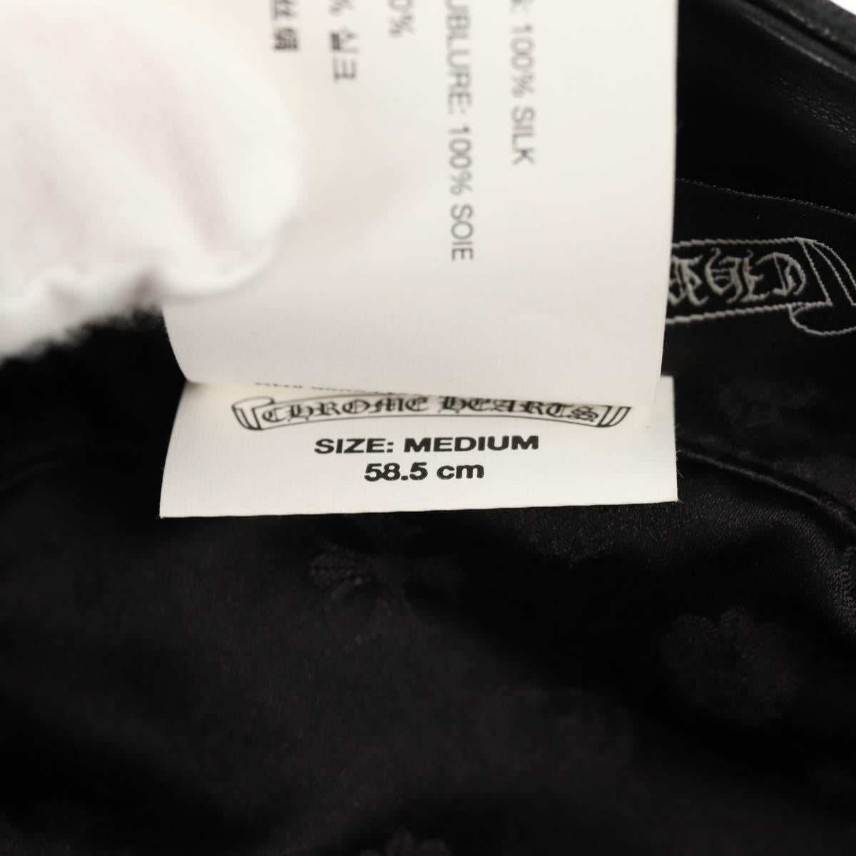 Chrome Hearts Marine Cap Wool Black Auth 140728M