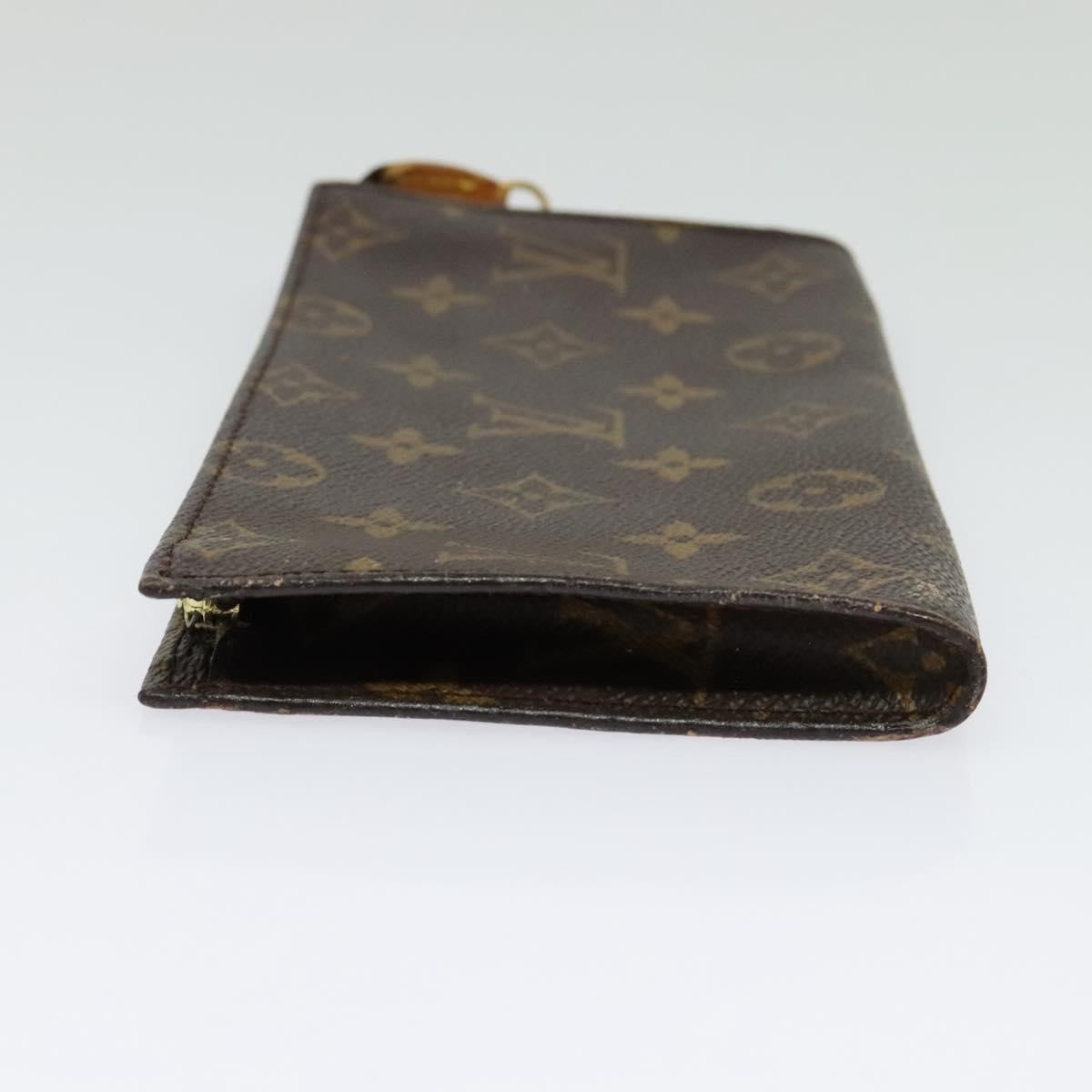 LOUIS VUITTON Monogram Bucket GM Accessory Pouch LV Auth 140741