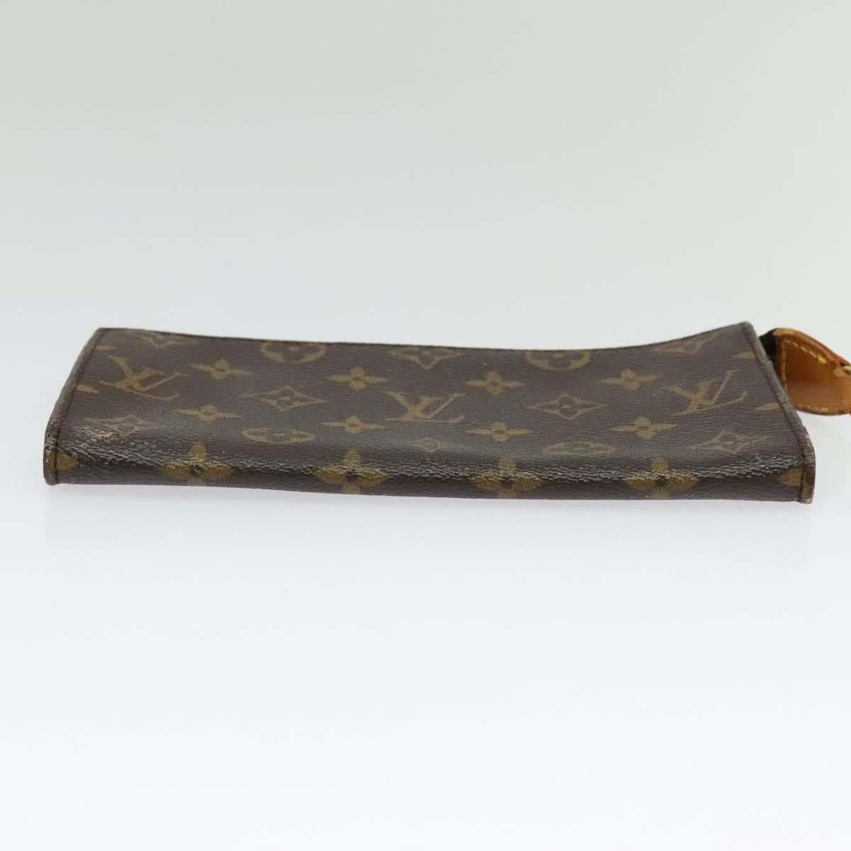 LOUIS VUITTON Monogram Bucket GM Accessory Pouch LV Auth 140741