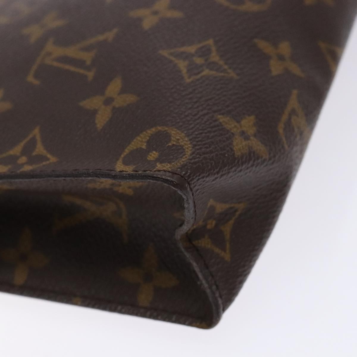 LOUIS VUITTON Monogram Posh Toilette 26 Pouch M47542 LV Auth 140742