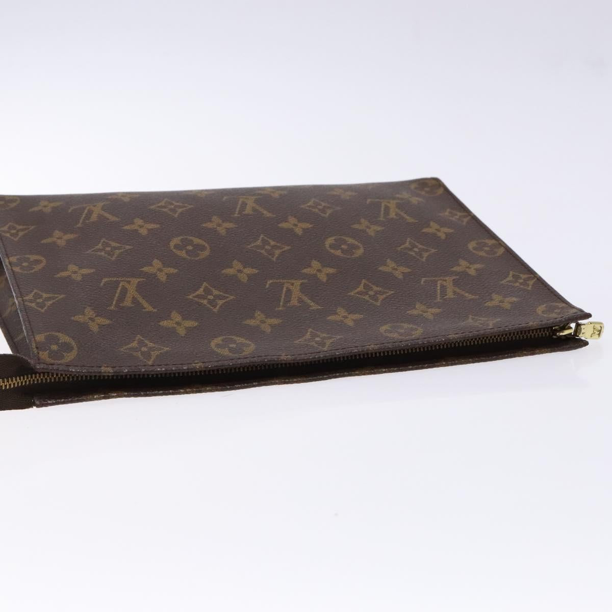 LOUIS VUITTON Monogram Posh Toilette 26 Pouch M47542 LV Auth 140742