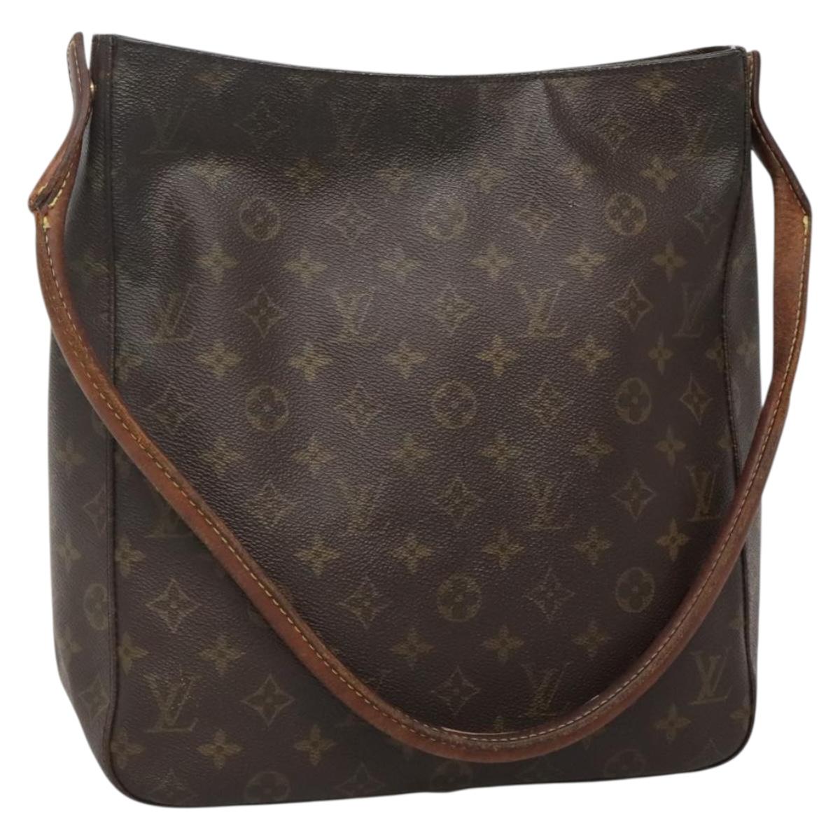 LOUIS VUITTON Monogram Looping GM Shoulder Bag M51145 LV Auth 140743