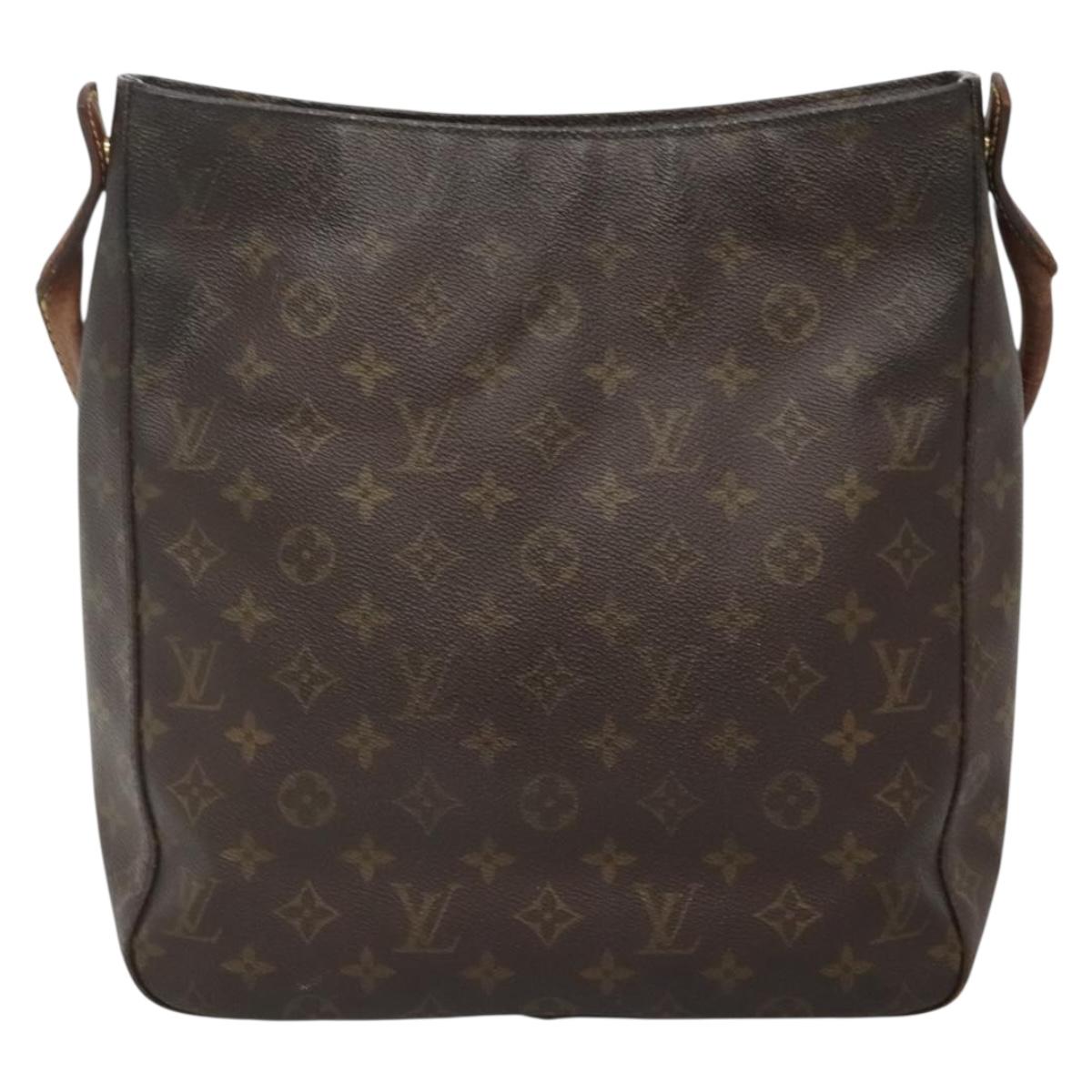 LOUIS VUITTON Monogram Looping GM Shoulder Bag M51145 LV Auth 140743