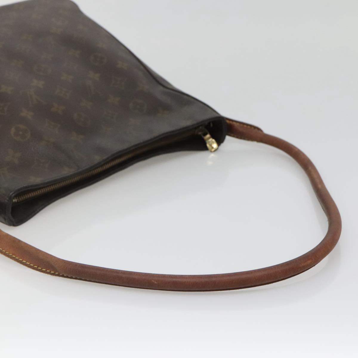 LOUIS VUITTON Monogram Looping GM Shoulder Bag M51145 LV Auth 140743