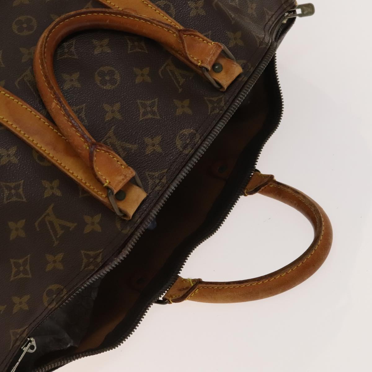 LOUIS VUITTON Monogram Keepall 50 Boston Bag M41426 LV Auth 140745