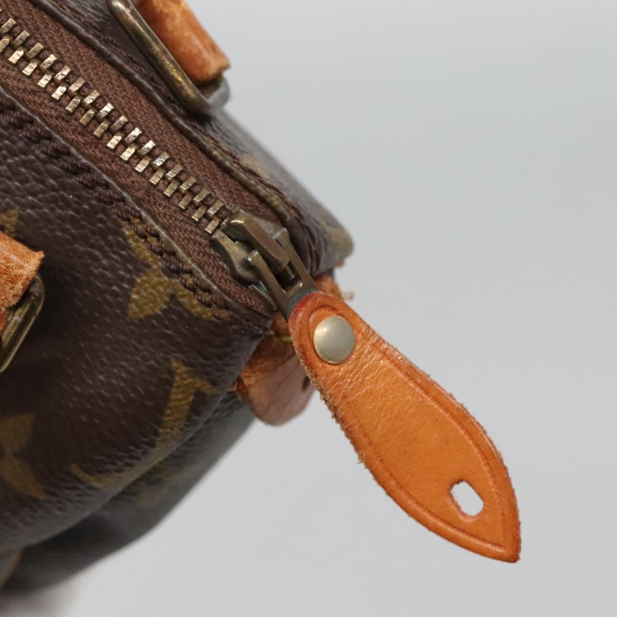 LOUIS VUITTON Monogram Mini Speedy Hand Bag M41534 LV Auth 140754