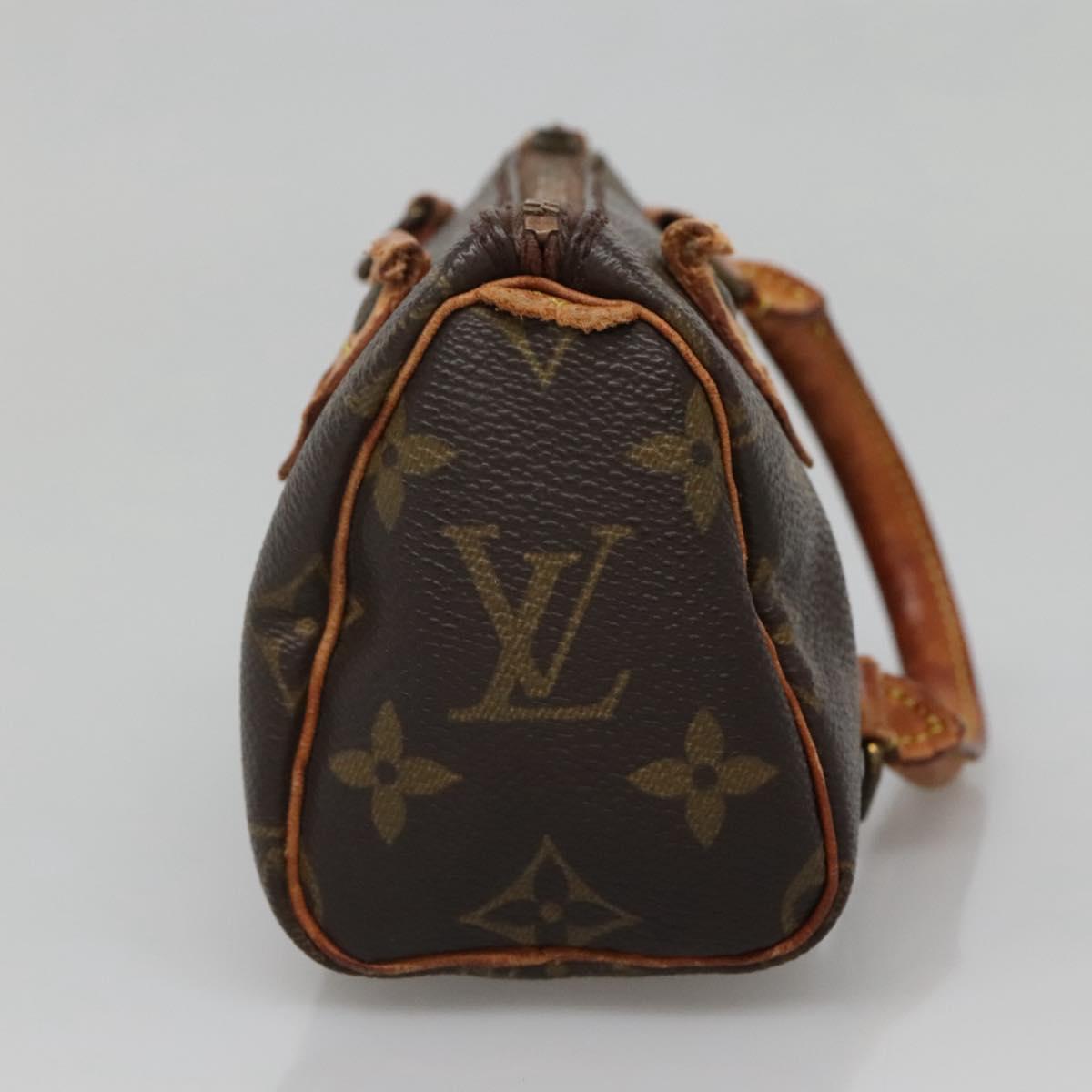 LOUIS VUITTON Monogram Mini Speedy Hand Bag M41534 LV Auth 140754