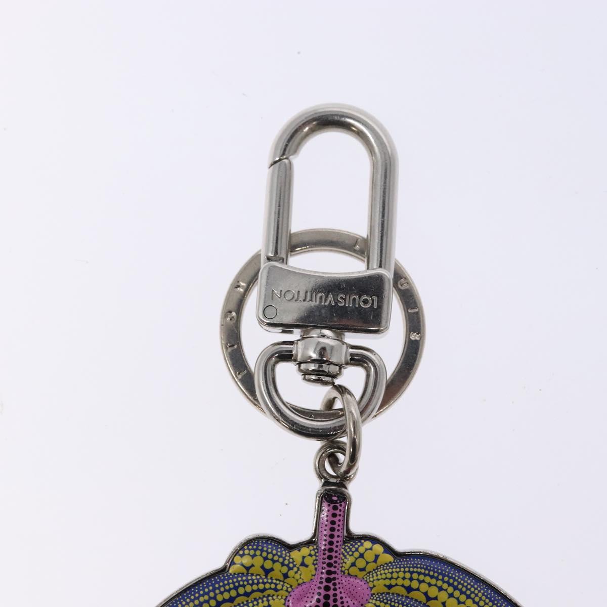 LOUIS VUITTON Porte Cles Pumpkin Charm metal Yellow M01103 LV Auth 140762