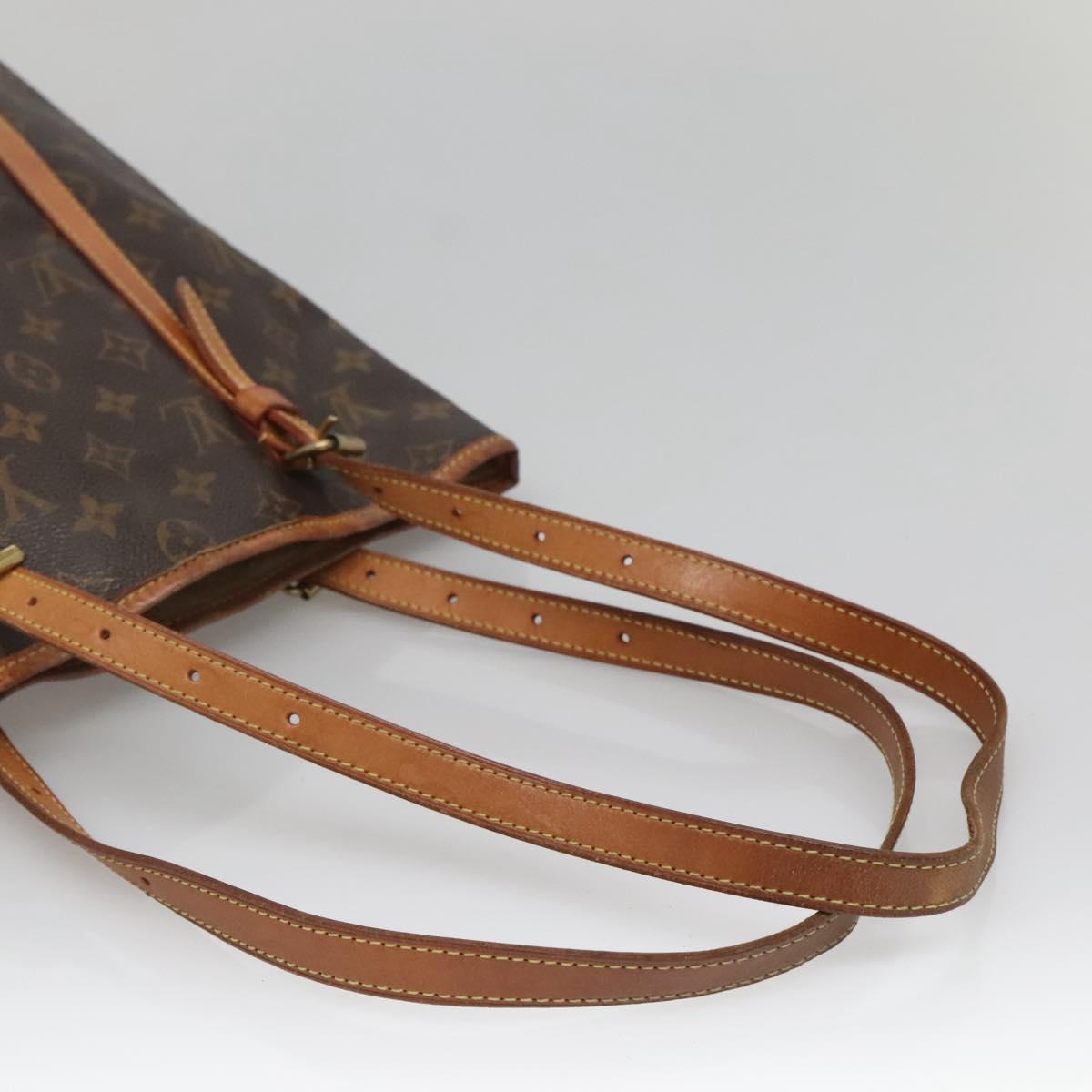 LOUIS VUITTON Monogram Bucket GM Shoulder Bag M42236 LV Auth 140772