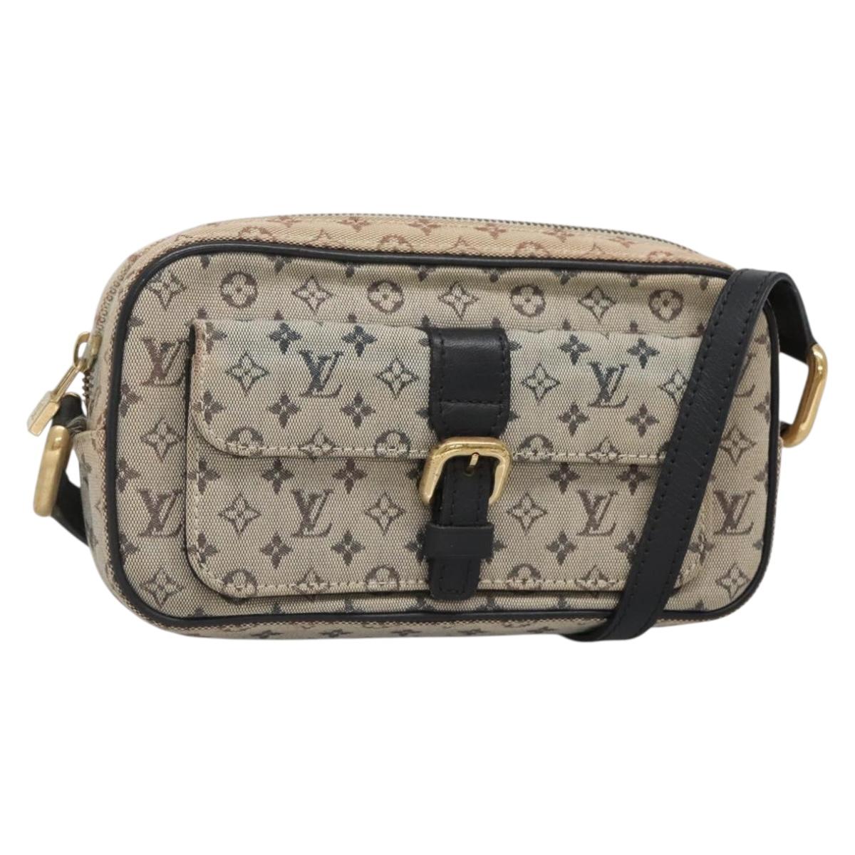 LOUIS VUITTON Monogram Mini Juliet MM Shoulder Bag Blue M92004 LV Auth 140776