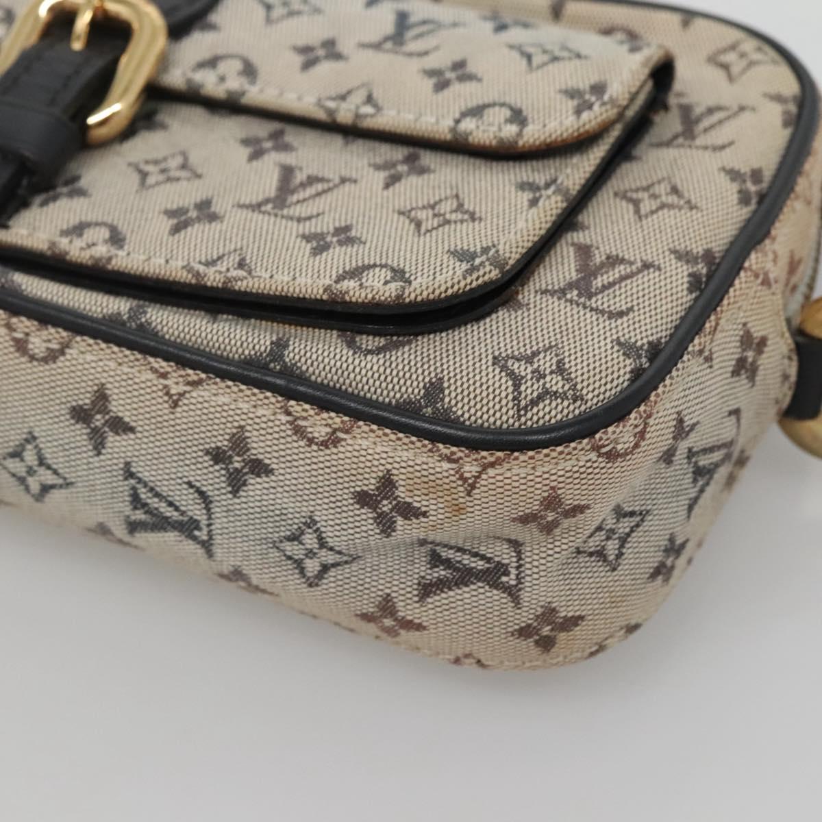 LOUIS VUITTON Monogram Mini Juliet MM Shoulder Bag Blue M92004 LV Auth 140776