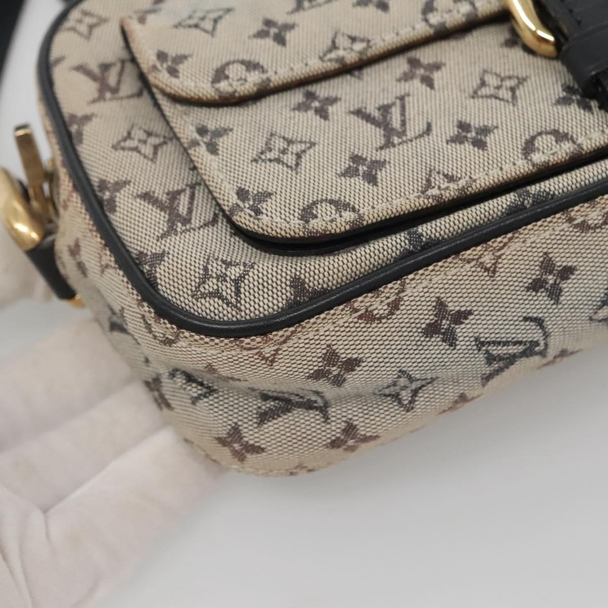 LOUIS VUITTON Monogram Mini Juliet MM Shoulder Bag Blue M92004 LV Auth 140776