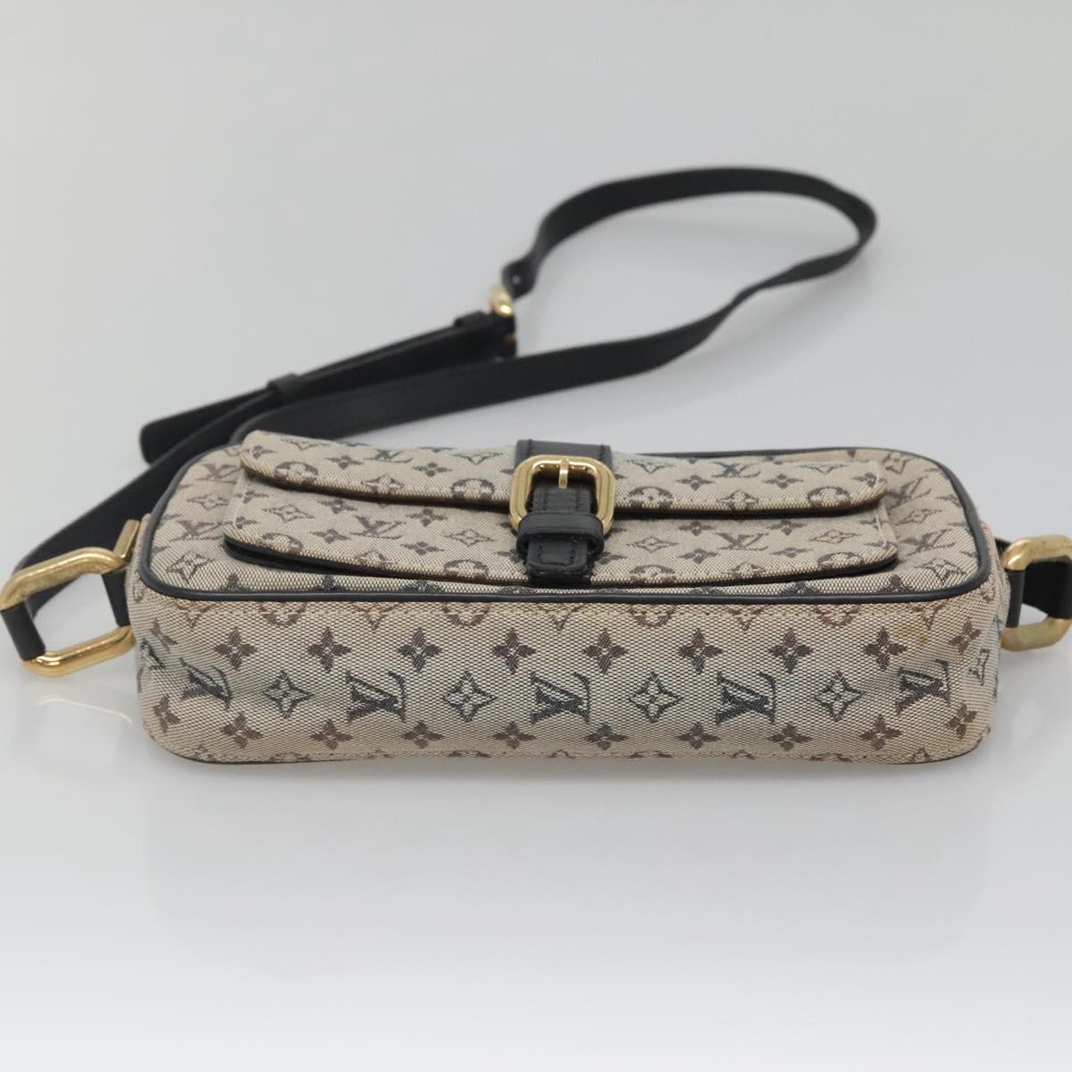 LOUIS VUITTON Monogram Mini Juliet MM Shoulder Bag Blue M92004 LV Auth 140776