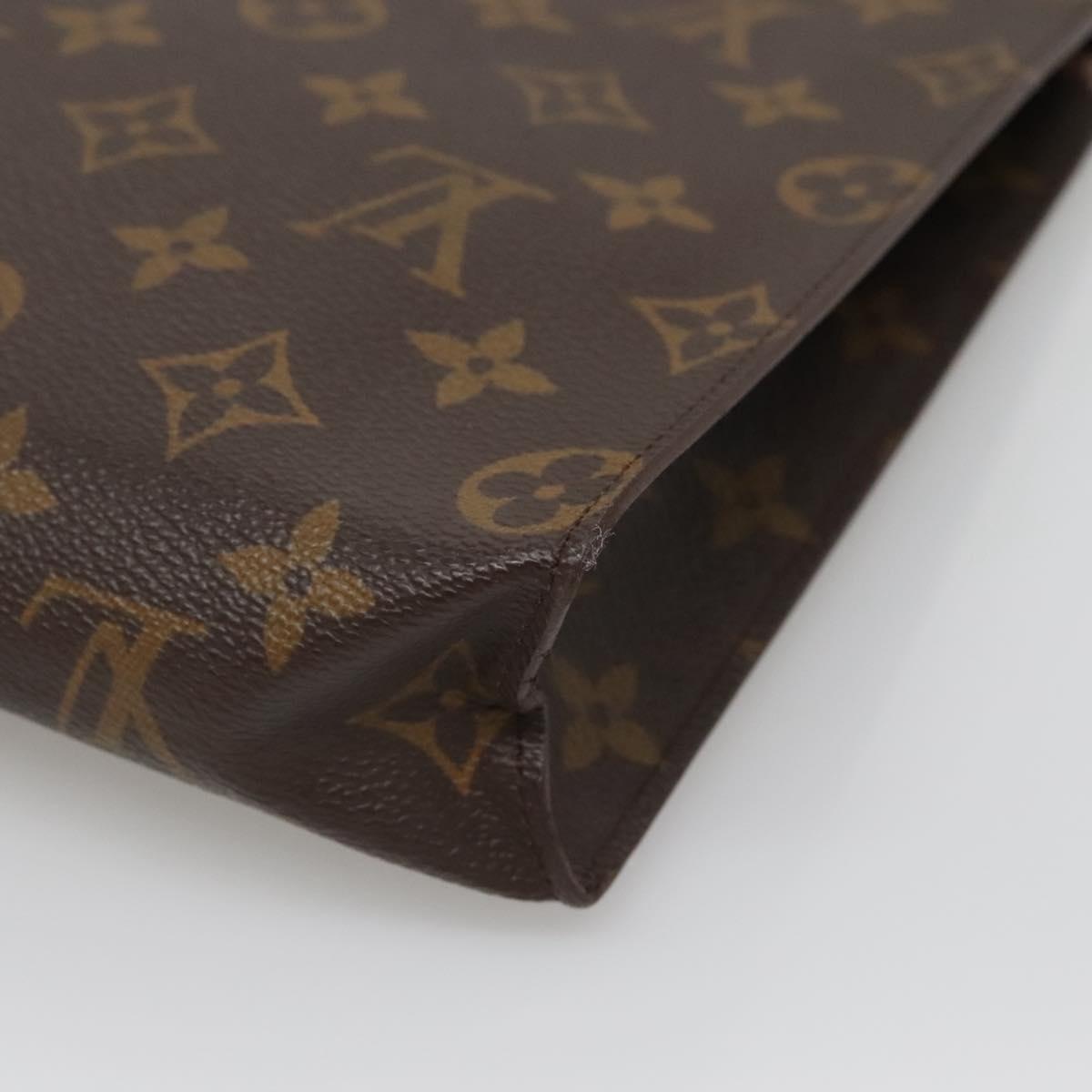 LOUIS VUITTON Monogram Poche Toilette 26 Pouch M47542 LV Auth 140845