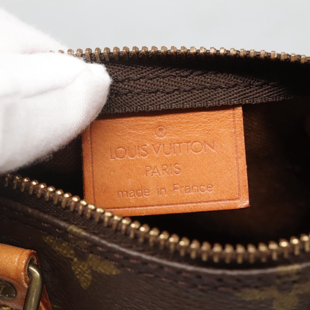 LOUIS VUITTON Monogram Mini Speedy Hand Bag M41534 LV Auth 140853