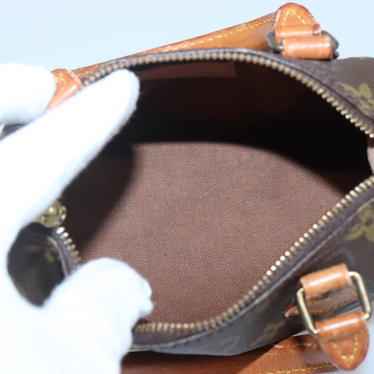LOUIS VUITTON Monogram Mini Speedy Hand Bag M41534 LV Auth 140853