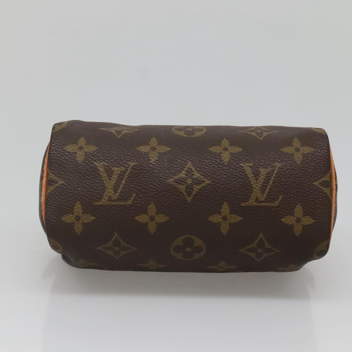 LOUIS VUITTON Monogram Mini Speedy Hand Bag M41534 LV Auth 140853