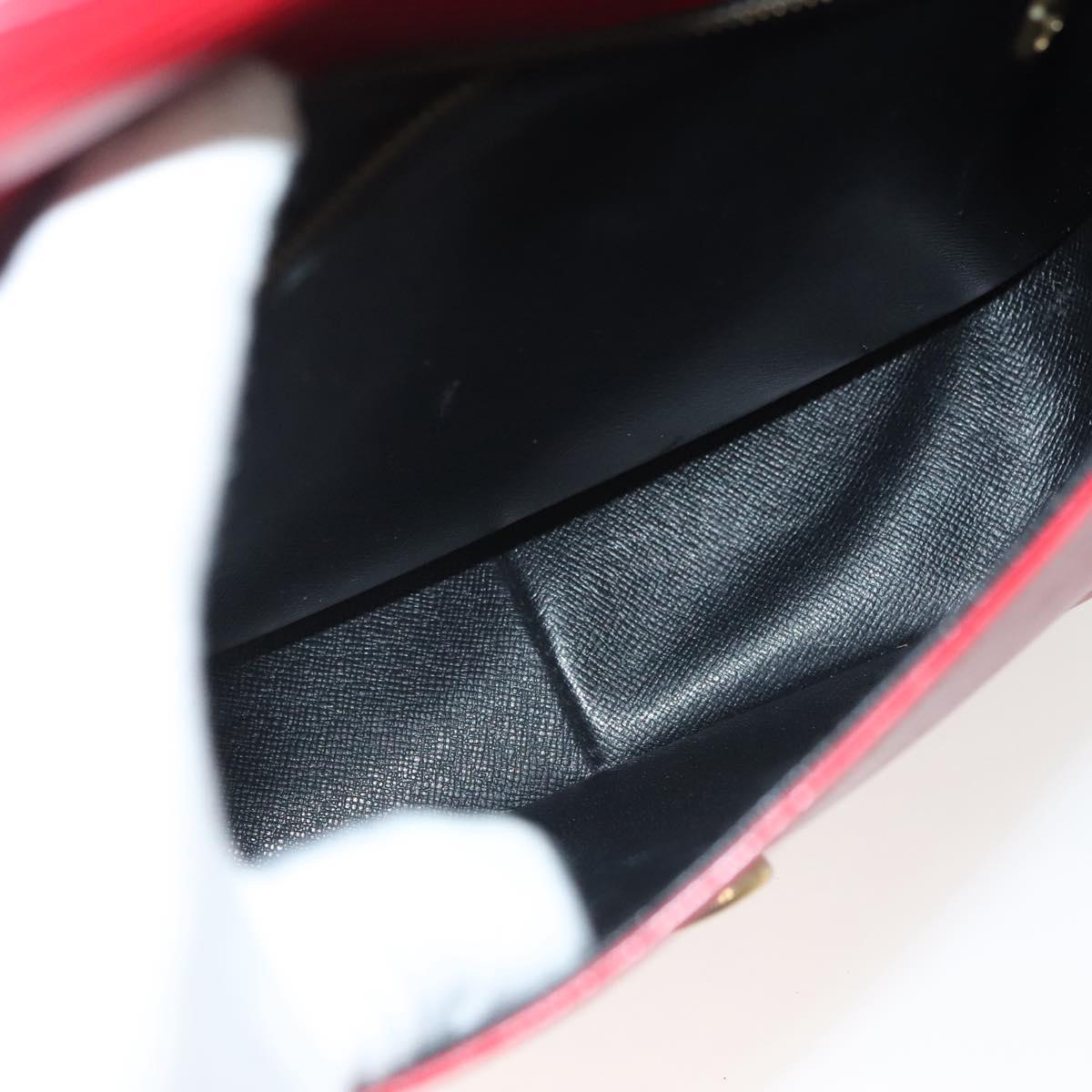 LOUIS VUITTON Epi Saint Cloud GM Shoulder Bag Red M52197 LV Auth 140860