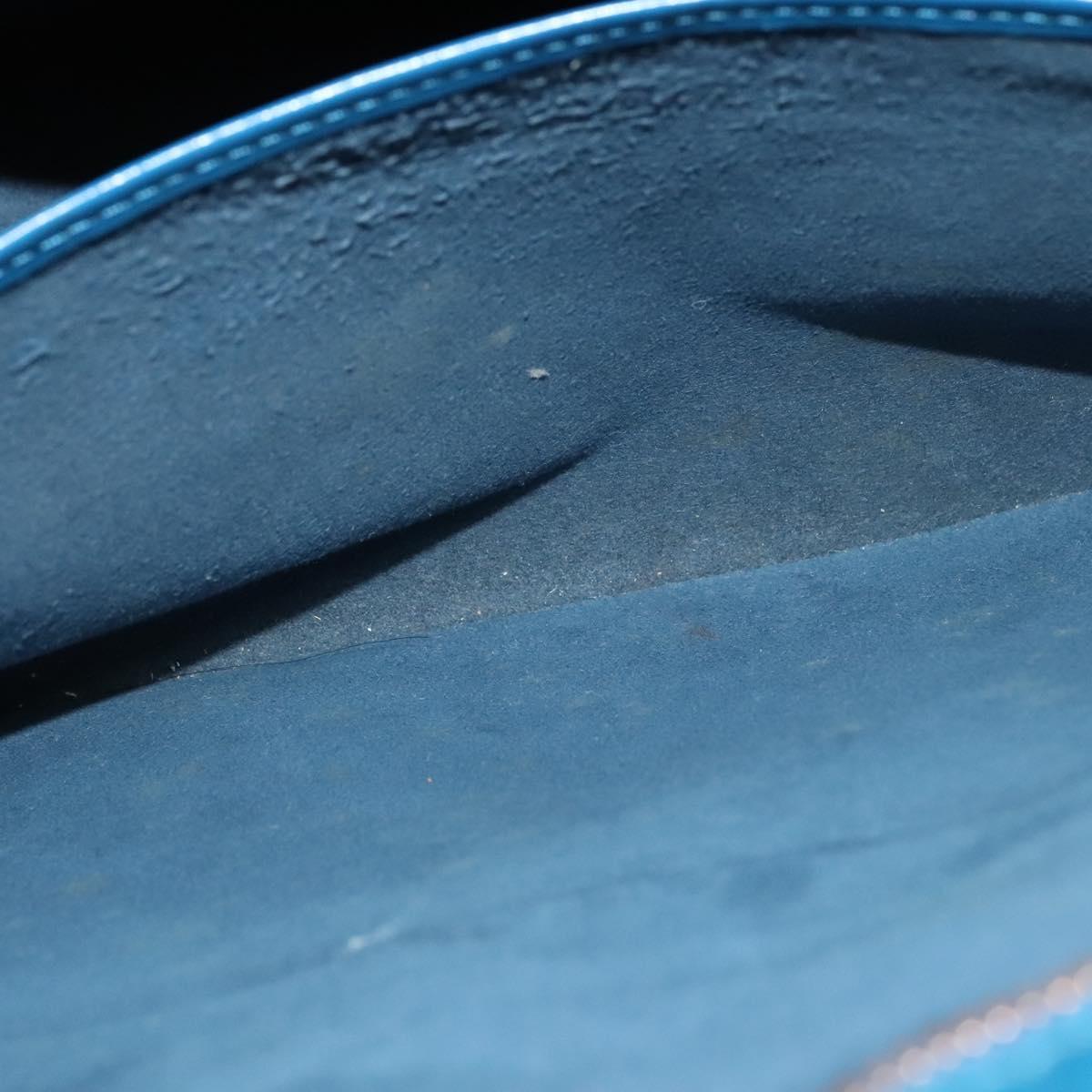 LOUIS VUITTON Epi Lussac Shoulder Bag Blue M52285 LV Auth 140861