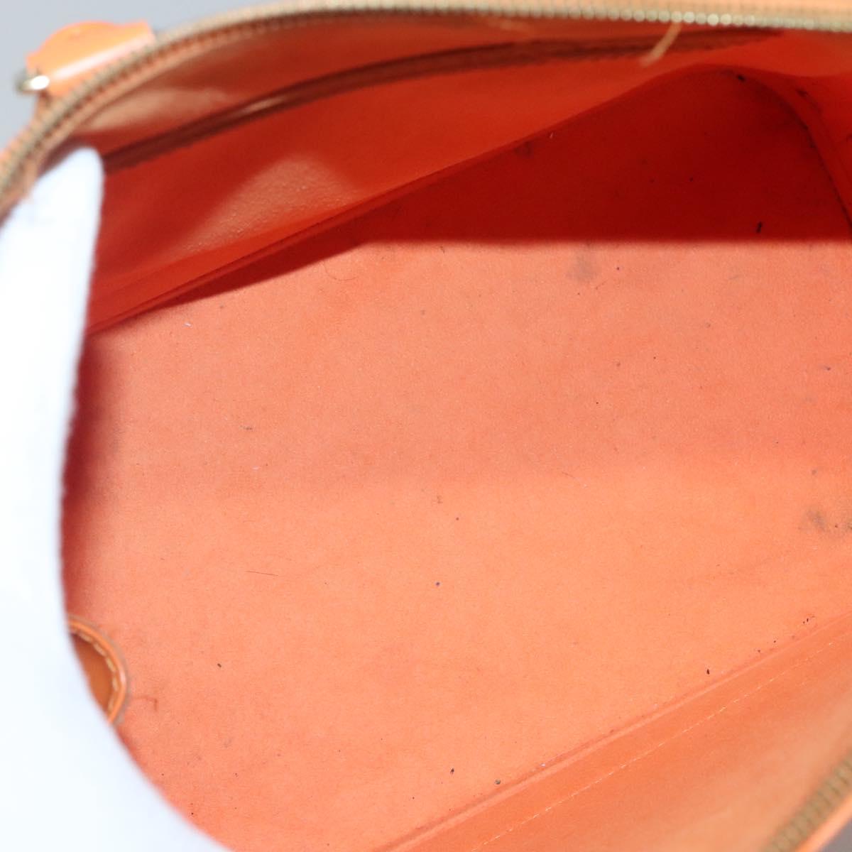 LOUIS VUITTON Epi Alma Hand Bag Orange Mandarin M5214H LV Auth 140862