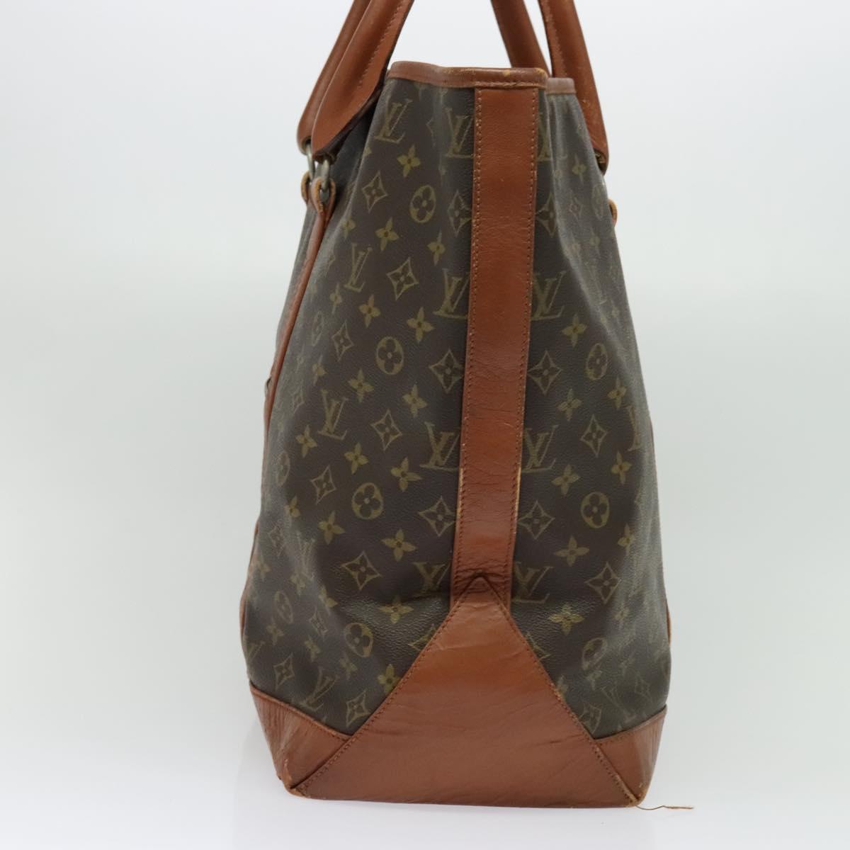 LOUIS VUITTON Monogram Sac Weekend GM Tote Bag M42420 LV Auth 140873