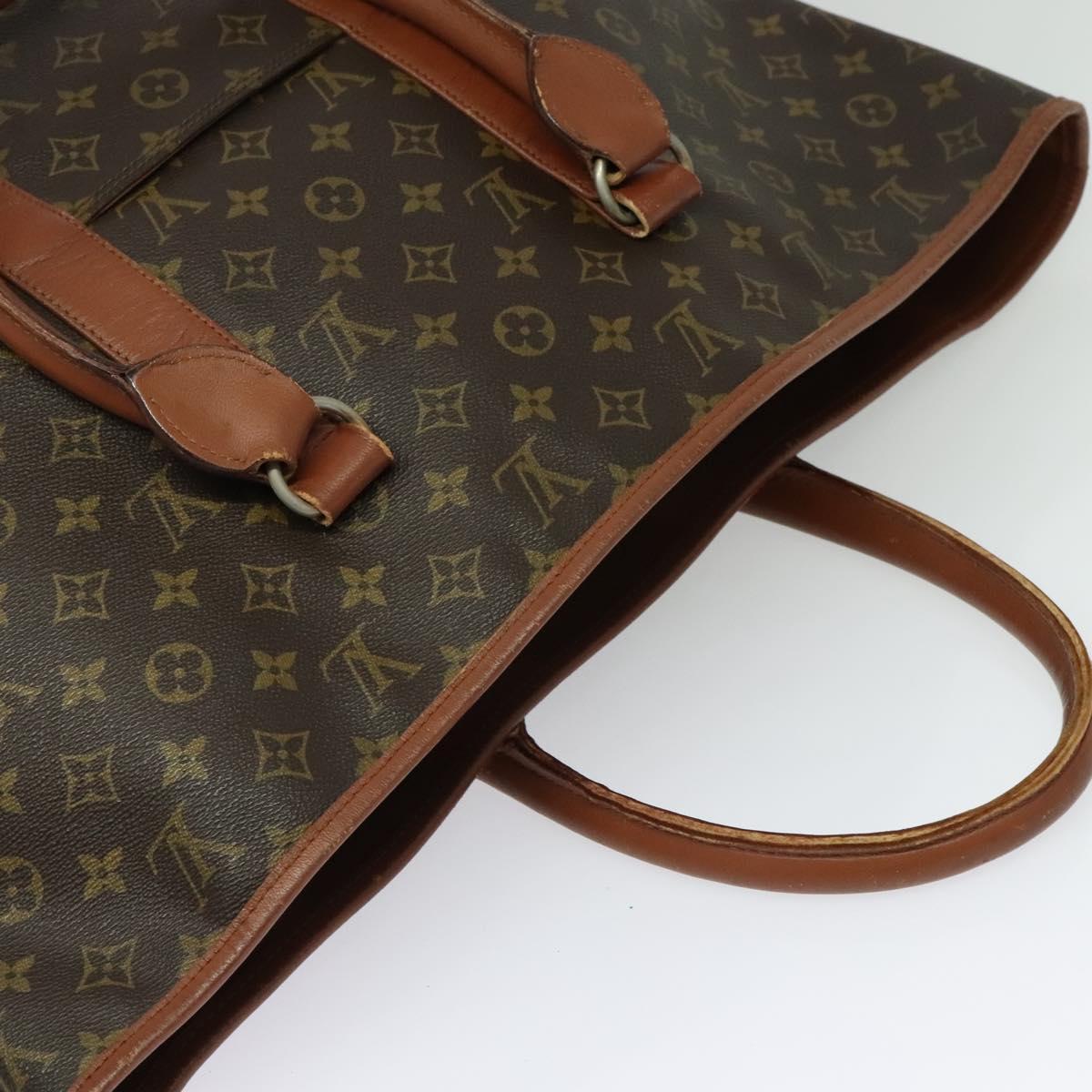 LOUIS VUITTON Monogram Sac Weekend GM Tote Bag M42420 LV Auth 140873