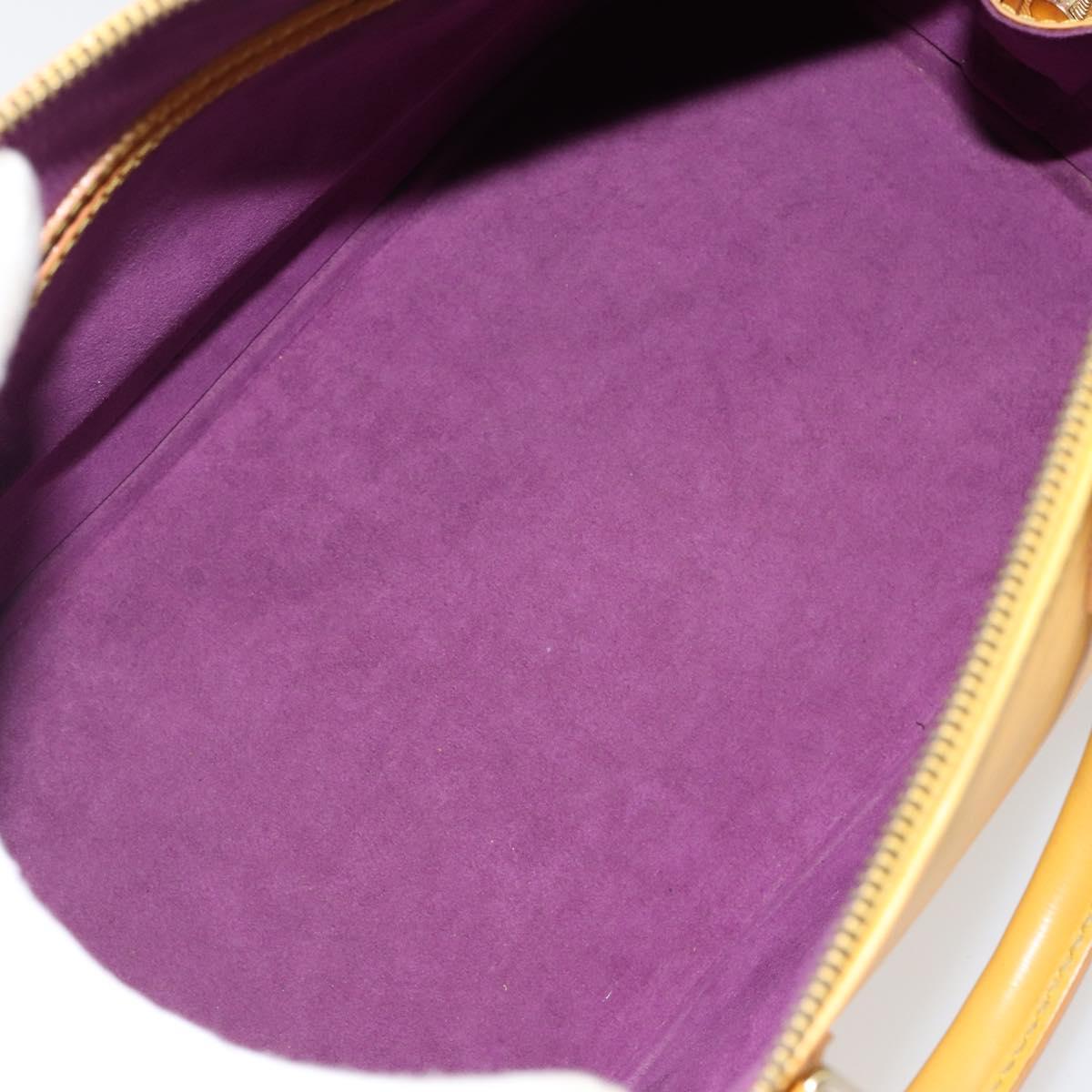 LOUIS VUITTON Epi Alma Hand Bag Yellow M52149 LV Auth 140874
