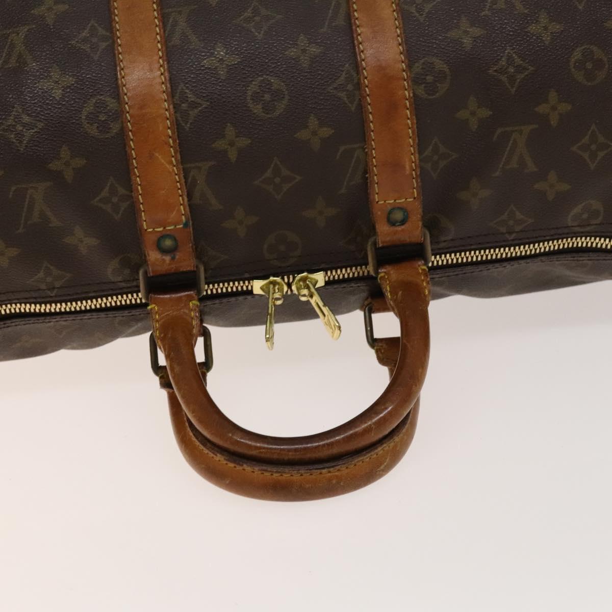 LOUIS VUITTON Monogram Keepall 45 Boston Bag Vintage M41428 LV Auth 140878