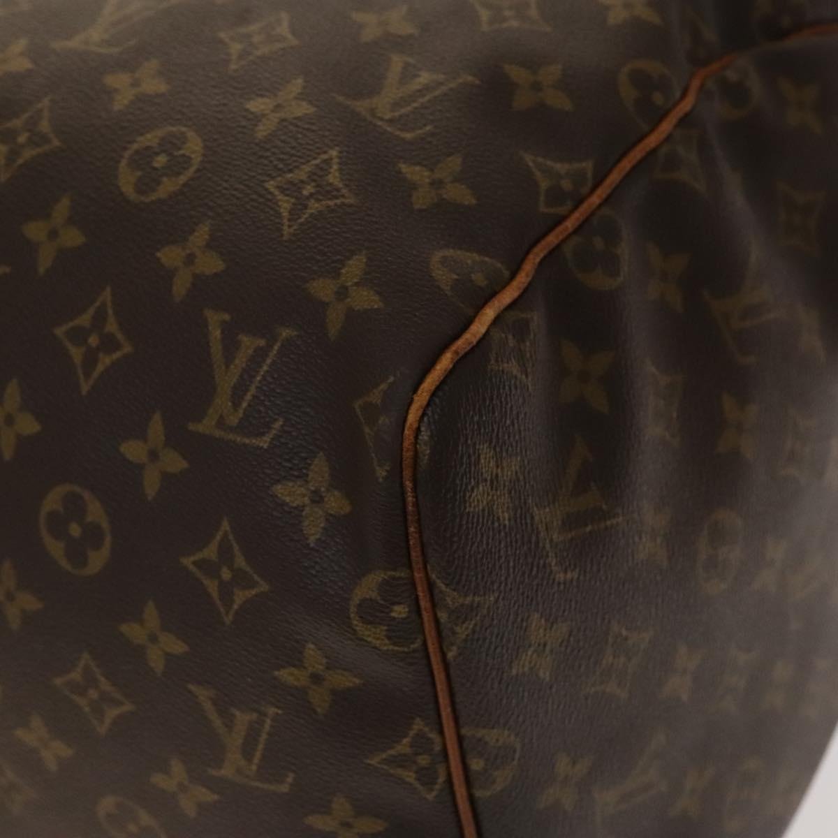 LOUIS VUITTON Monogram Keepall 55 Boston Bag M41424 LV Auth 140879