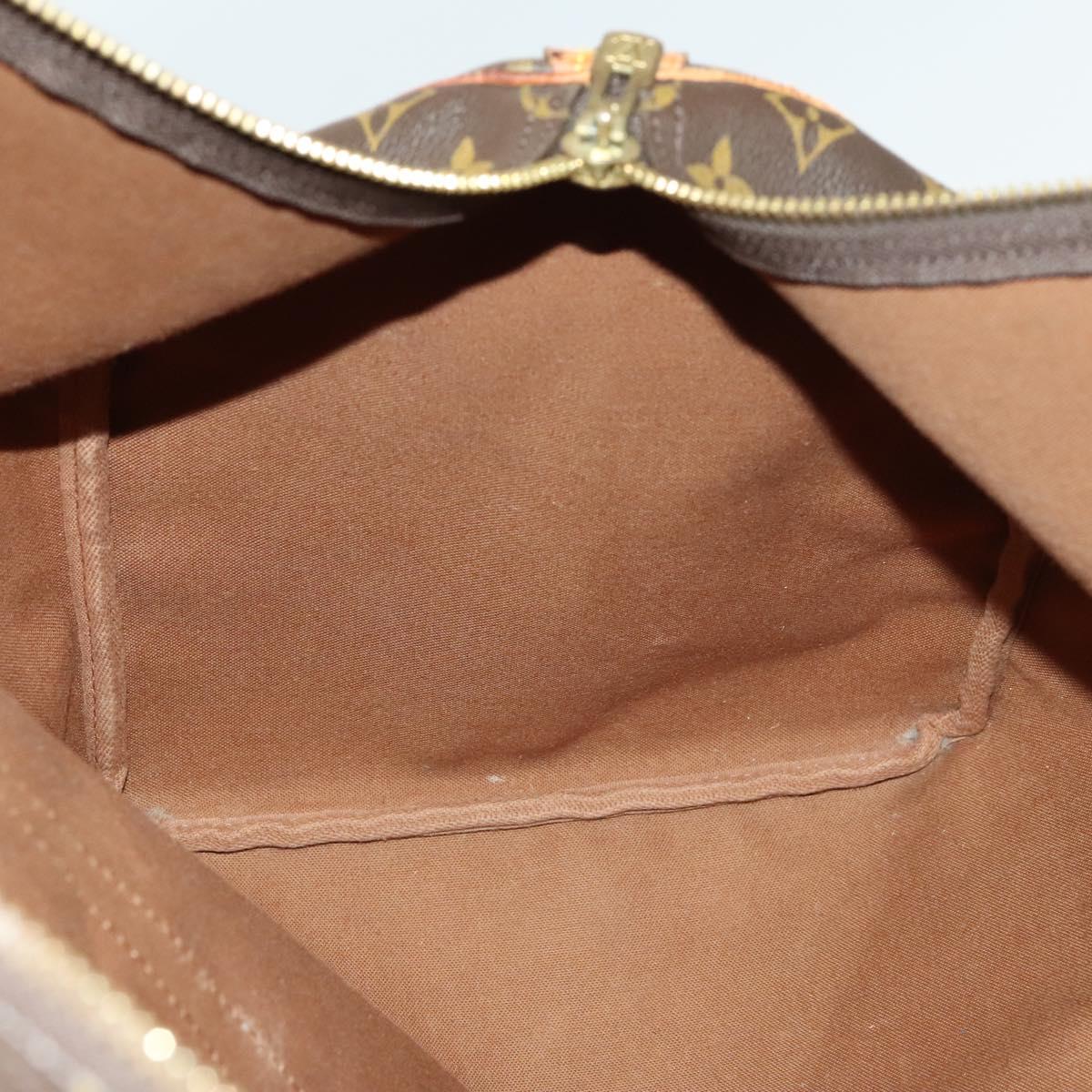 LOUIS VUITTON Monogram Keepall 55 Boston Bag M41424 LV Auth 140880