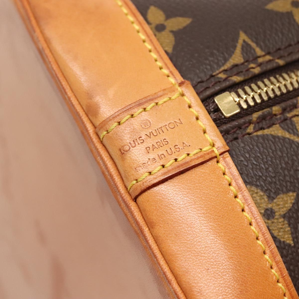 LOUIS VUITTON Monogram Alma Hand Bag M51130 LV Auth 140881