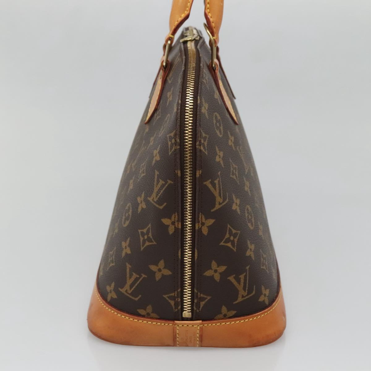 LOUIS VUITTON Monogram Alma Hand Bag M51130 LV Auth 140881