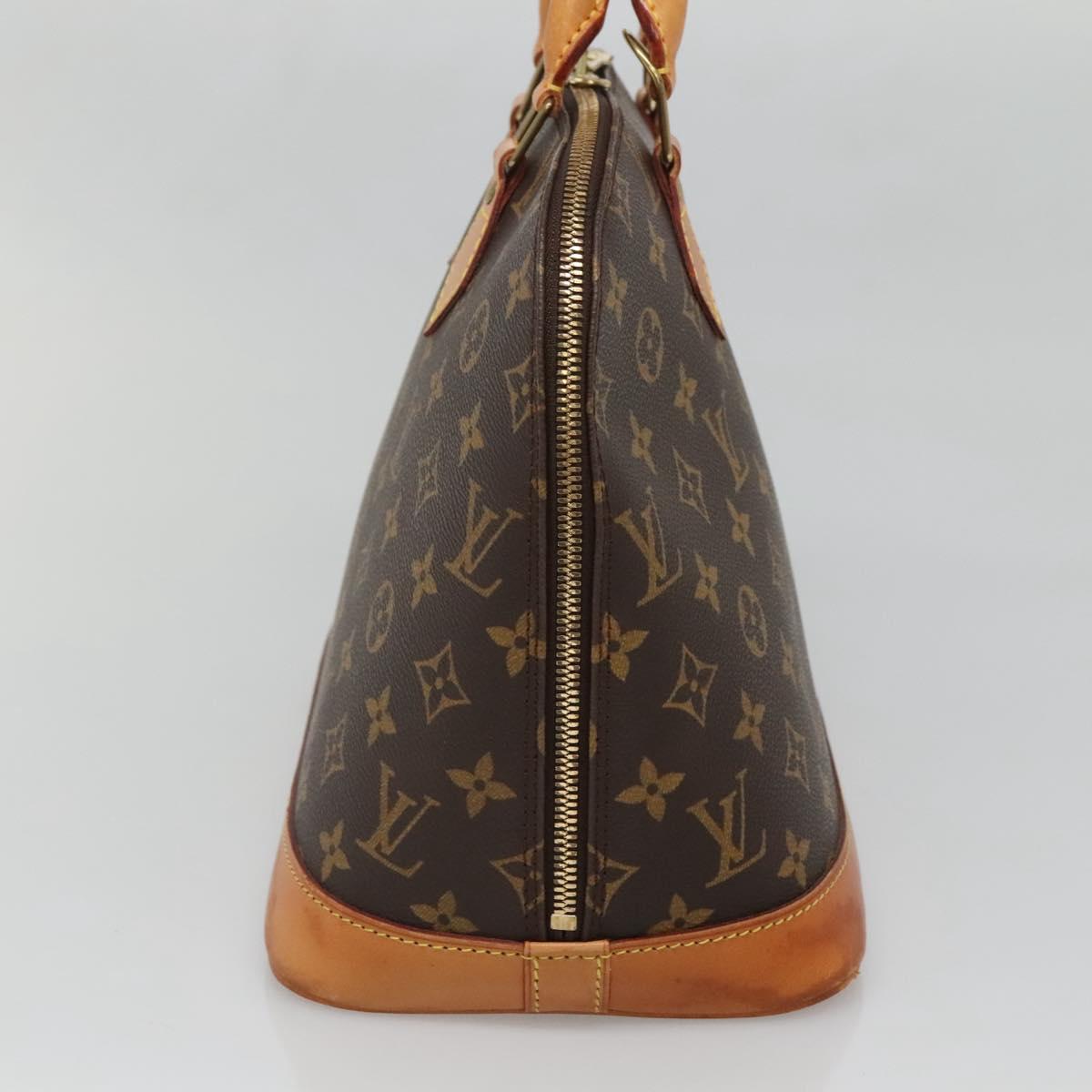 LOUIS VUITTON Monogram Alma Hand Bag M51130 LV Auth 140881