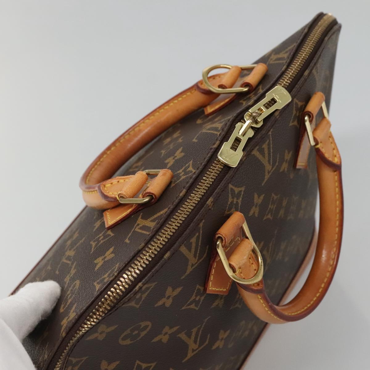 LOUIS VUITTON Monogram Alma Hand Bag M51130 LV Auth 140881