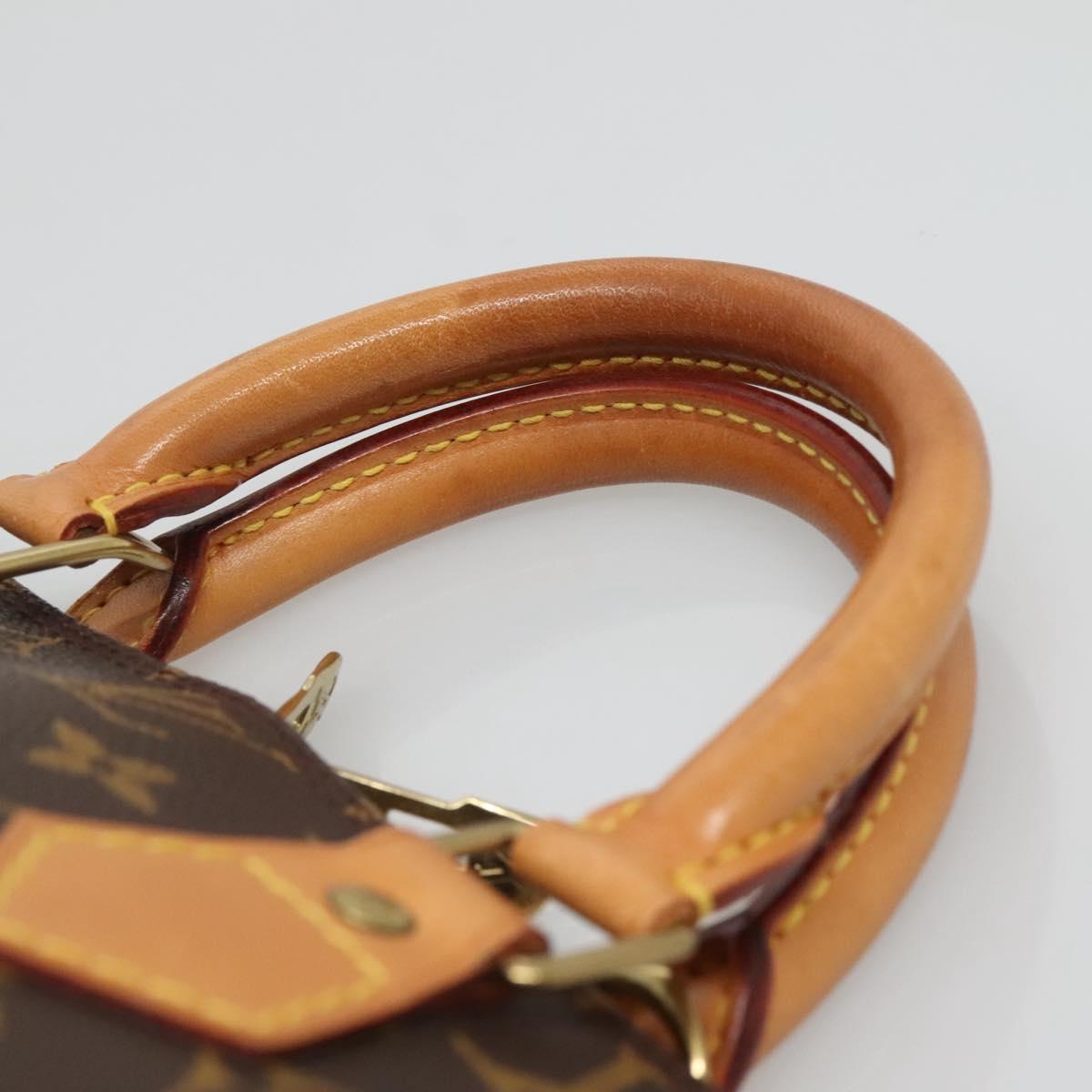 LOUIS VUITTON Monogram Alma Hand Bag M51130 LV Auth 140881