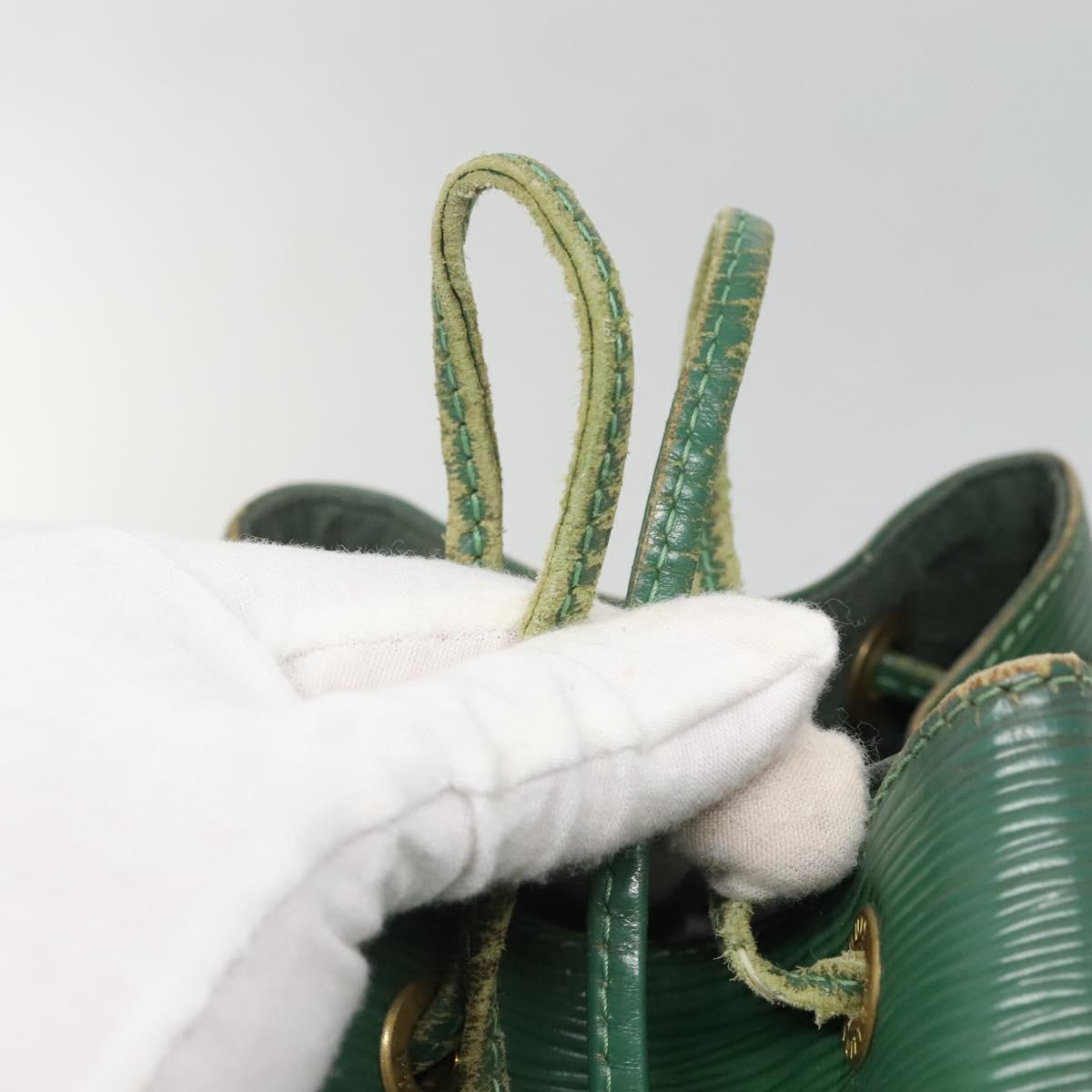 LOUIS VUITTON Epi Noe Shoulder Bag Green M44004 LV Auth 140887