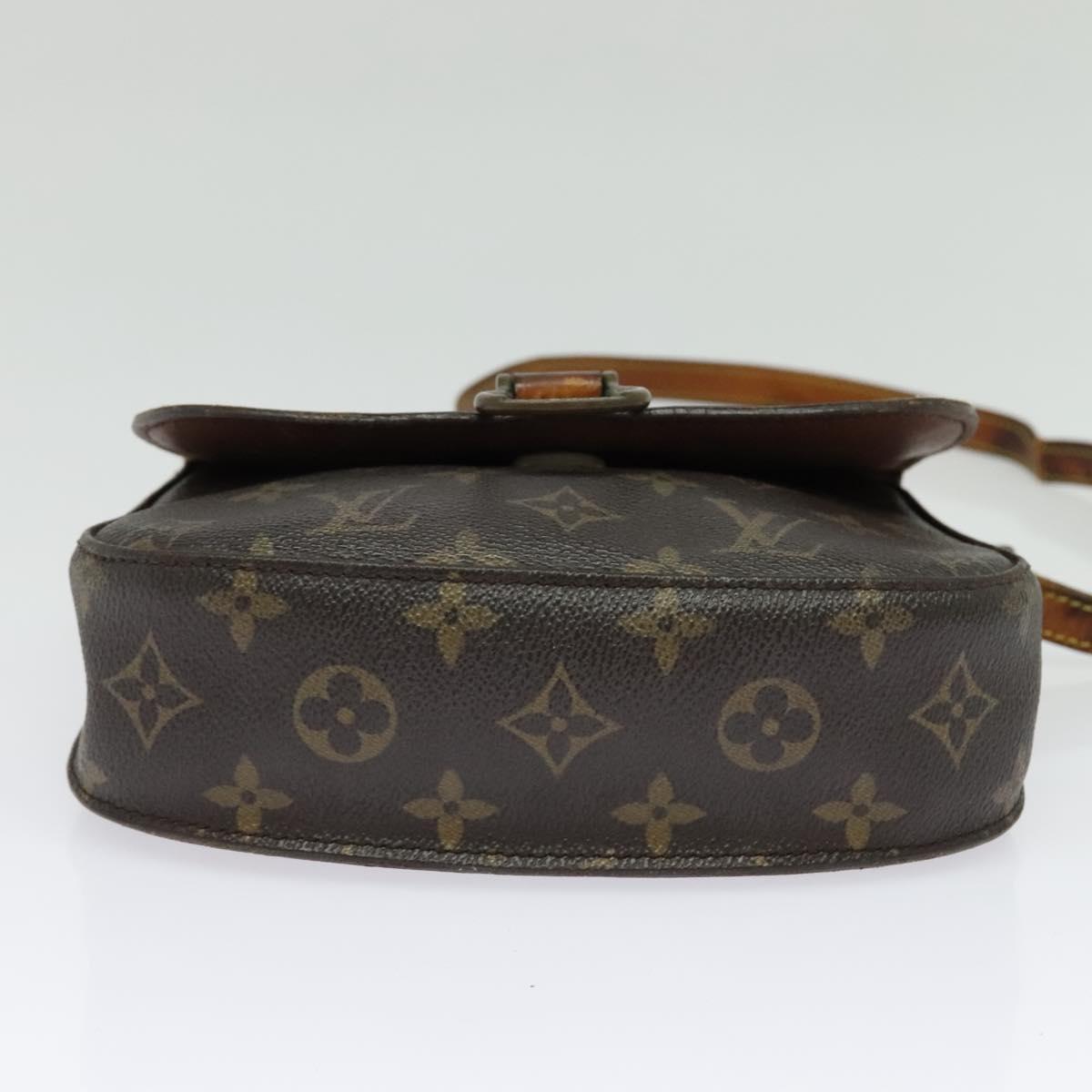 LOUIS VUITTON Monogram Saint Cloud MM Shoulder Bag M51243 LV Auth 140888