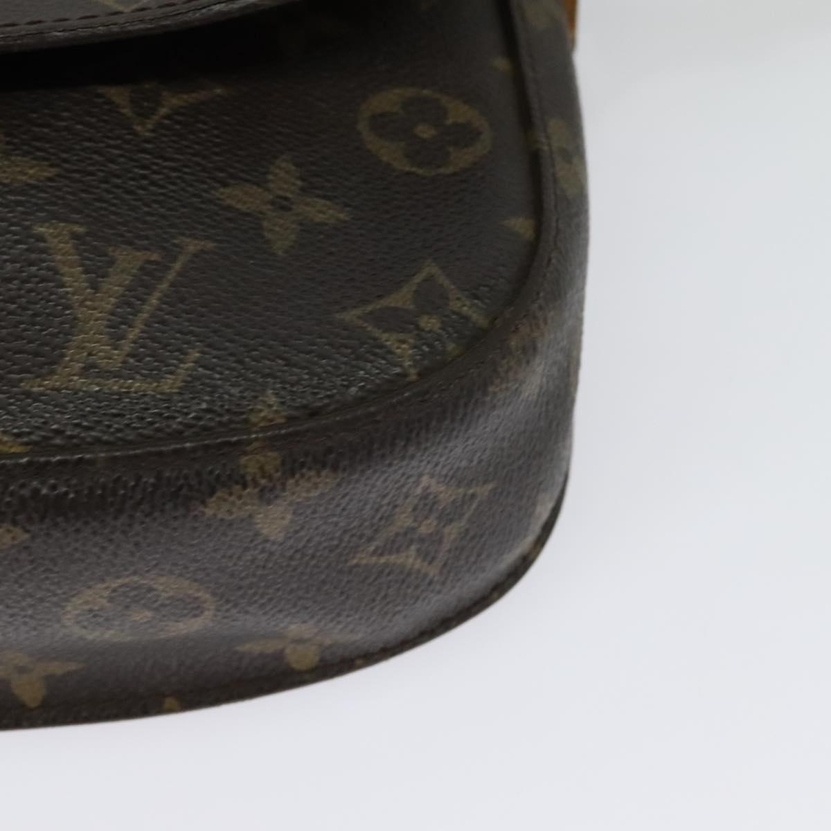 LOUIS VUITTON Monogram Saint Cloud MM Shoulder Bag M51243 LV Auth 140888