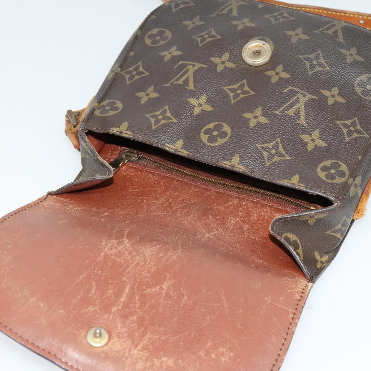 LOUIS VUITTON Monogram Saint Cloud MM Shoulder Bag M51243 LV Auth 140888