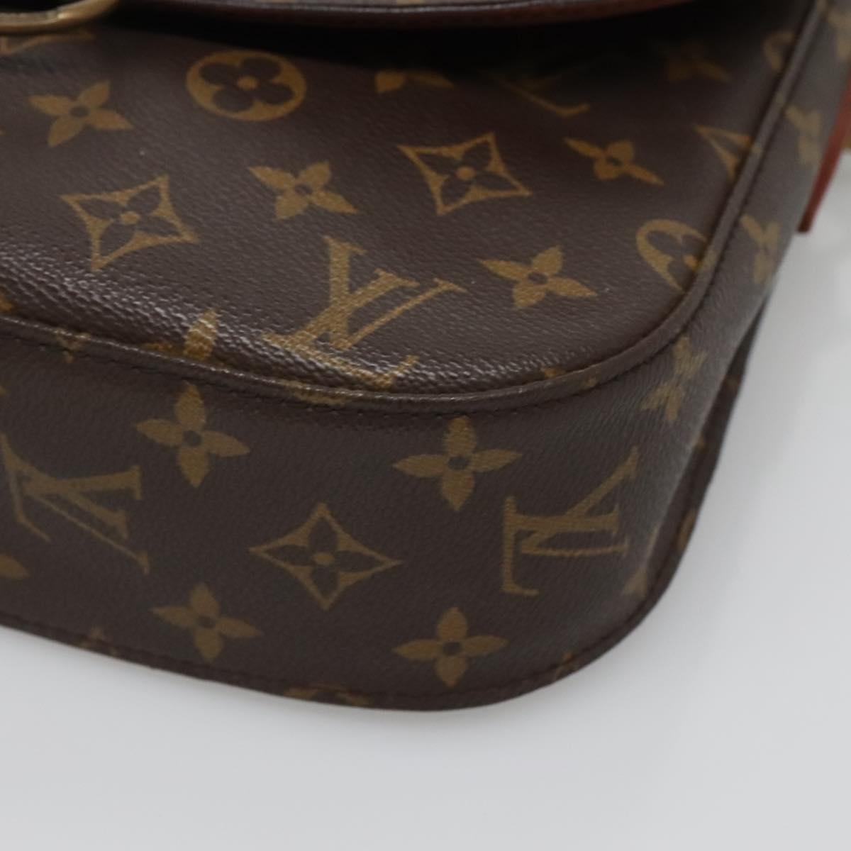 LOUIS VUITTON Monogram Monogram Saint Cloud GM Shoulder Bag M51242 Auth 140932