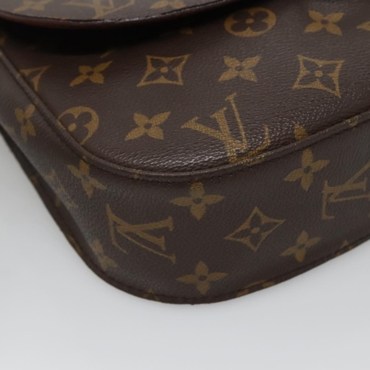 LOUIS VUITTON Monogram Monogram Saint Cloud GM Shoulder Bag M51242 Auth 140932