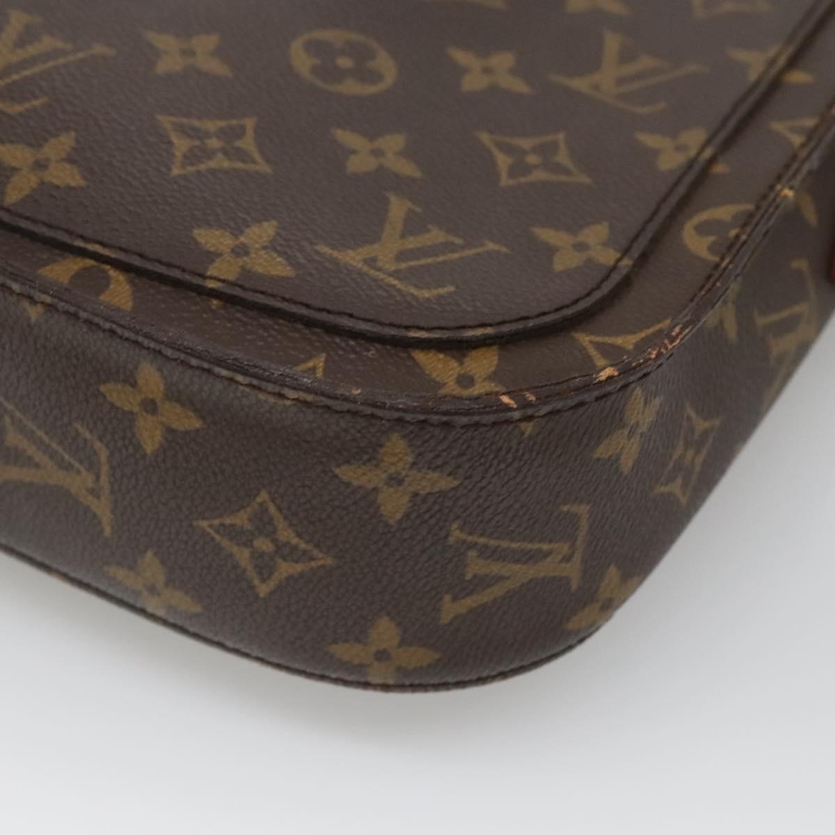 LOUIS VUITTON Monogram Monogram Saint Cloud GM Shoulder Bag M51242 Auth 140932