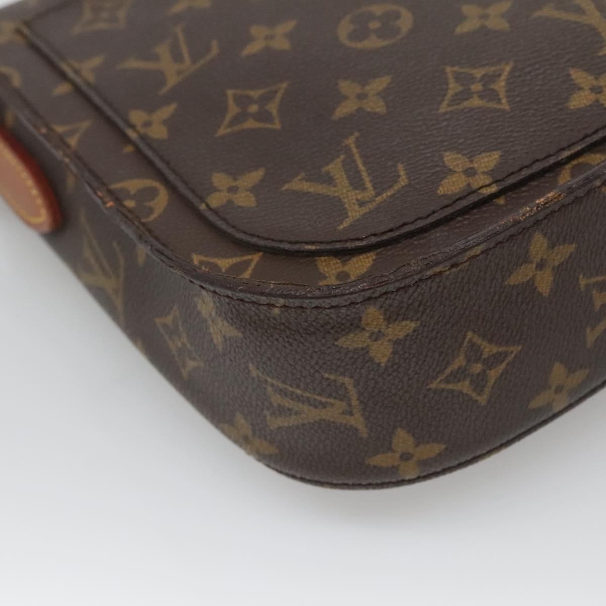 LOUIS VUITTON Monogram Monogram Saint Cloud GM Shoulder Bag M51242 Auth 140932